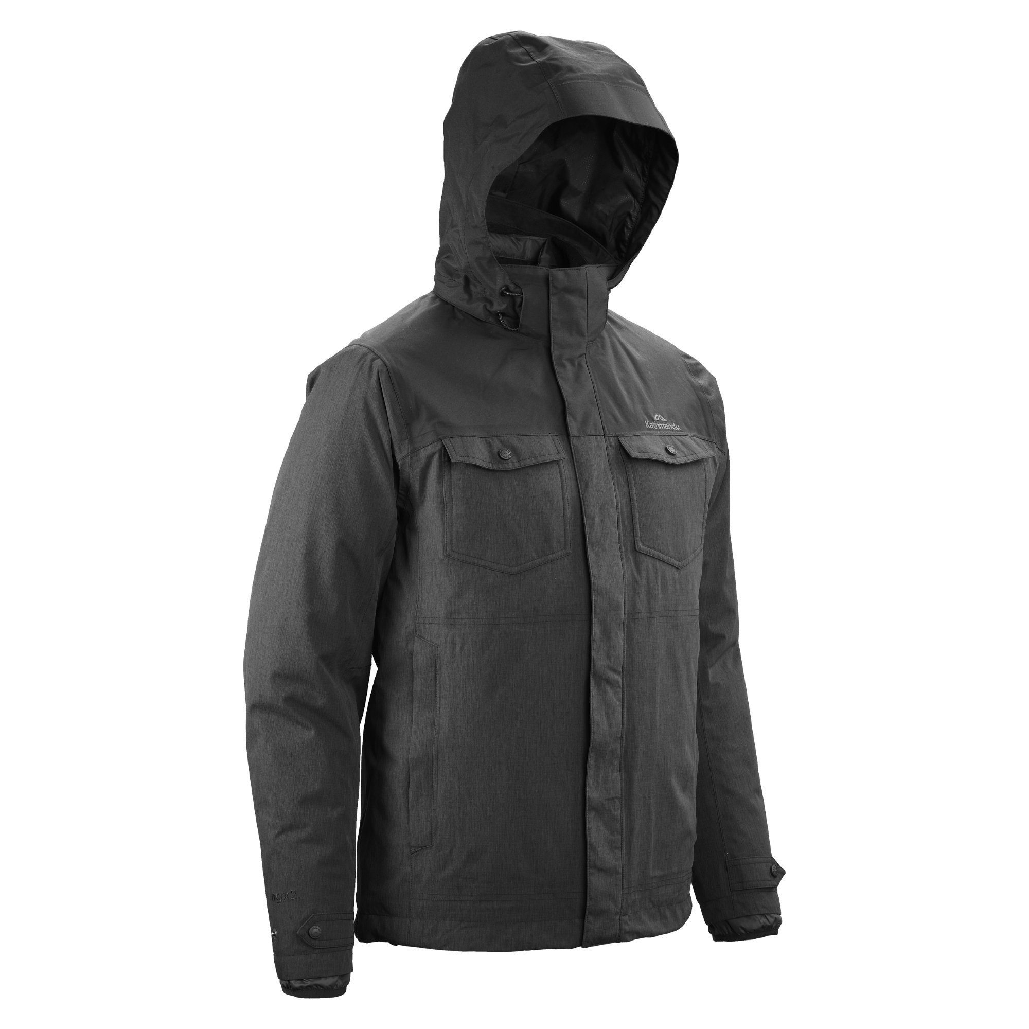 kathmandu hooded down jacket
