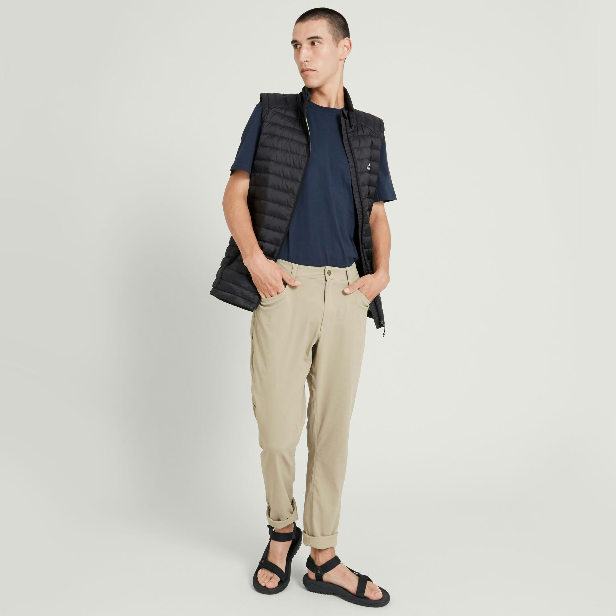 Man wearing pants top
