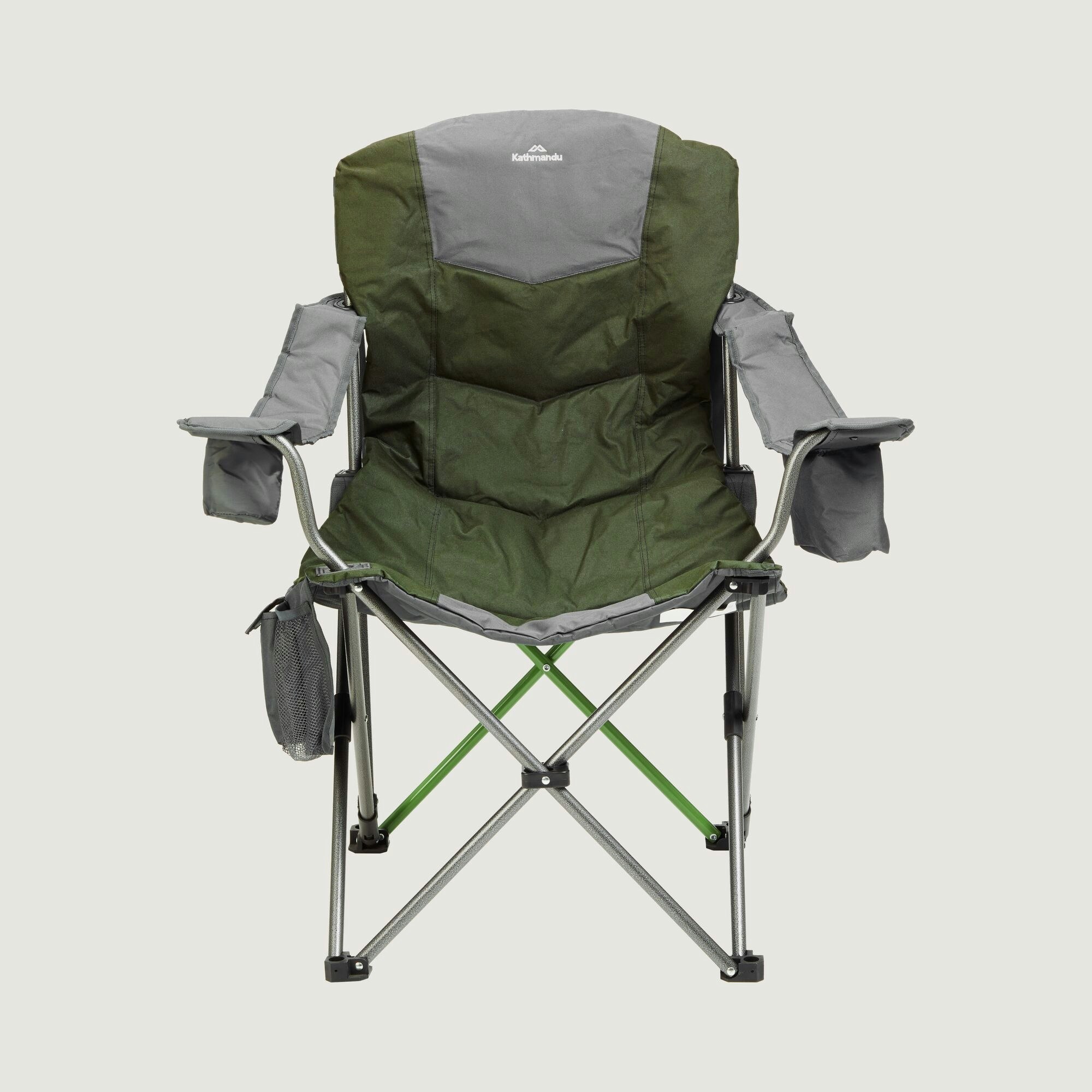 NEW Kathmandu Retreat Recliner Chair Padded 3 Position Folding Camping Picnic