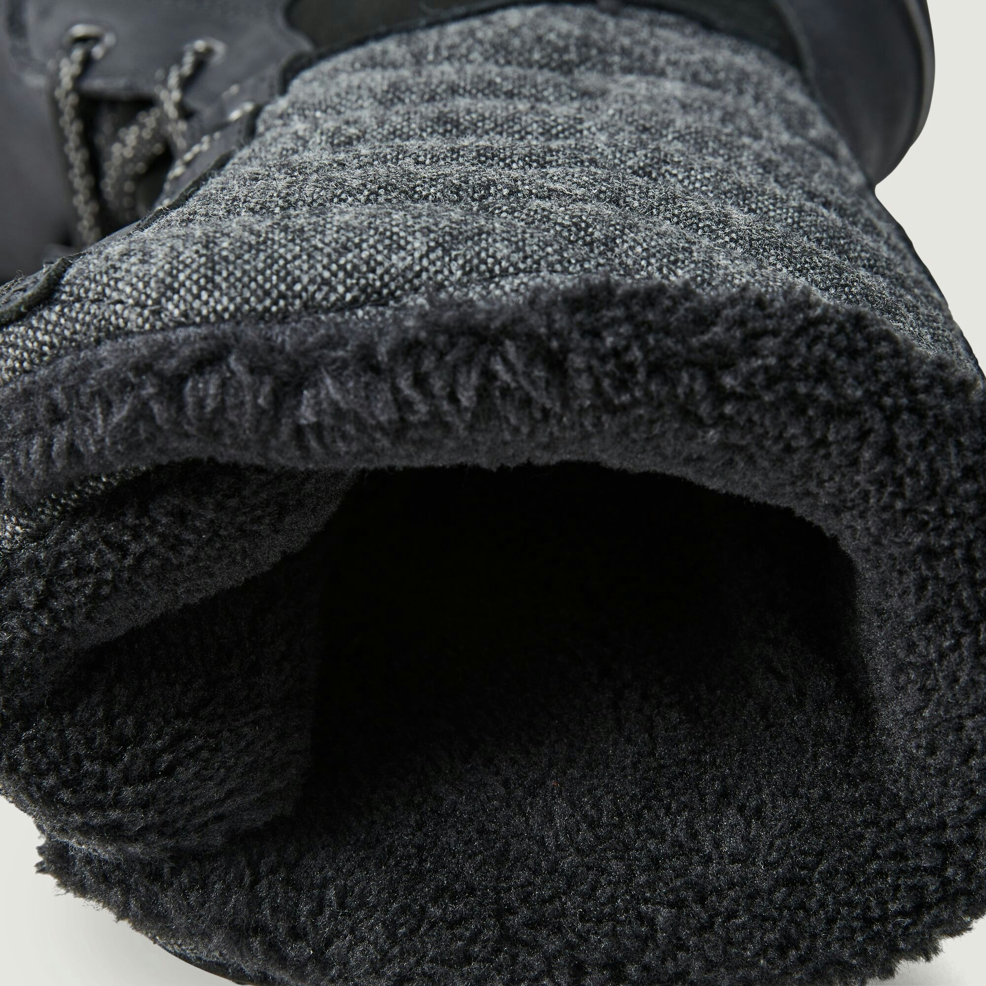 fleece lined calf boots