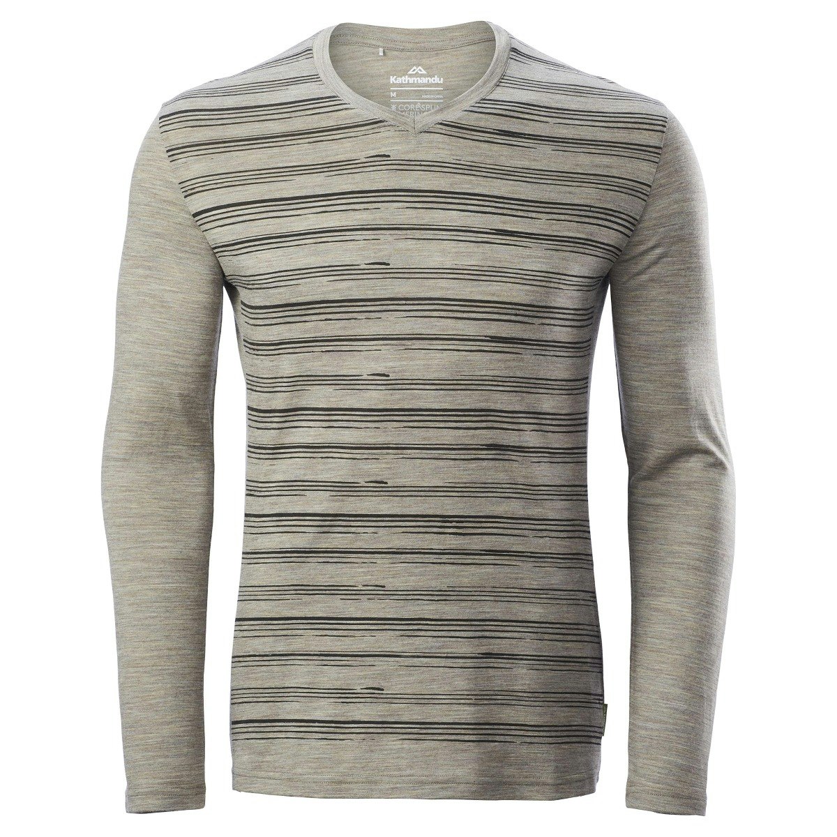 Womens Kathmandu Core Spun Merino Blend LS Crew Top
