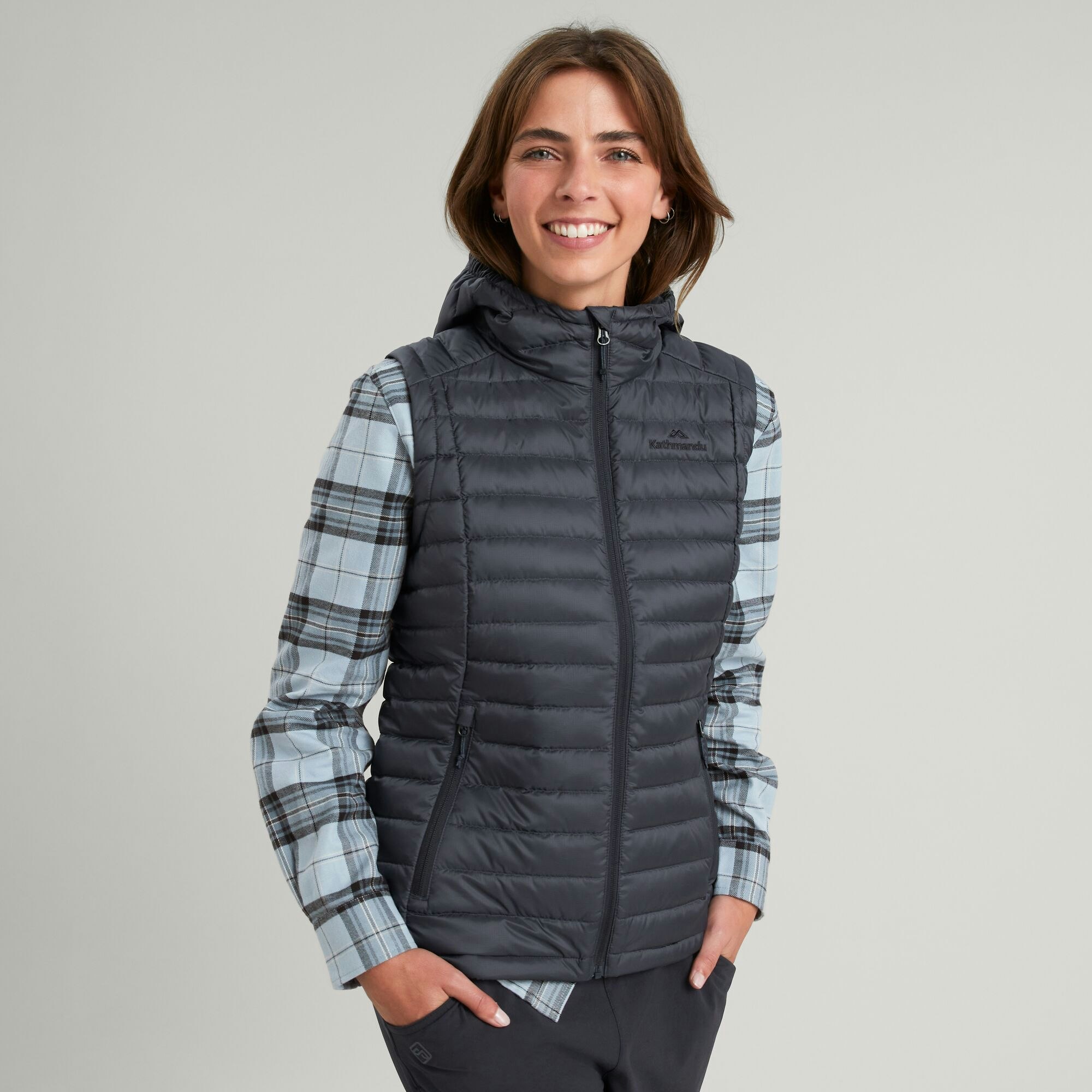 Clearance Heli Women s 600 Fill Lightweight Down Vest Kathmandu NZ