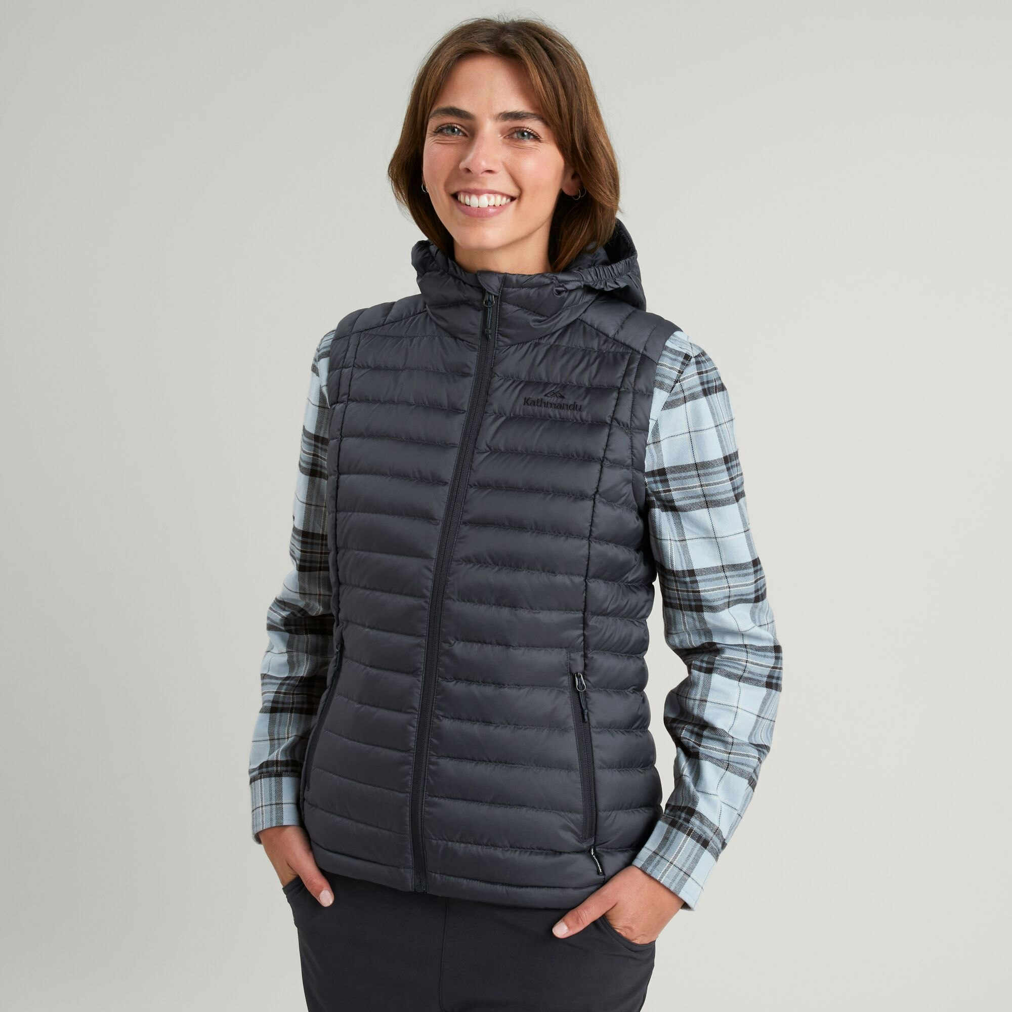 Packable down vest womens sales