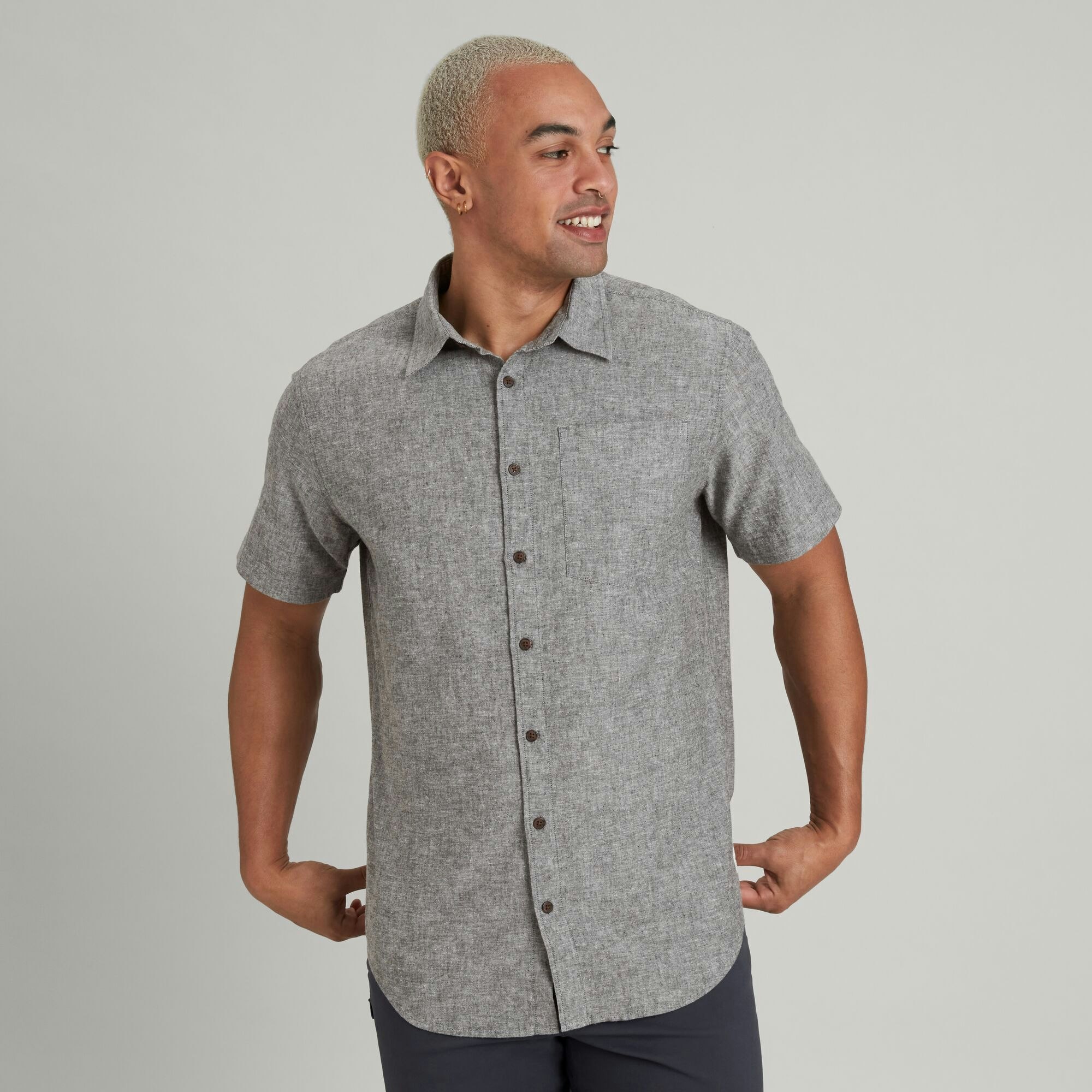 Short Sleeve Shirts For Men, Dress & Casual