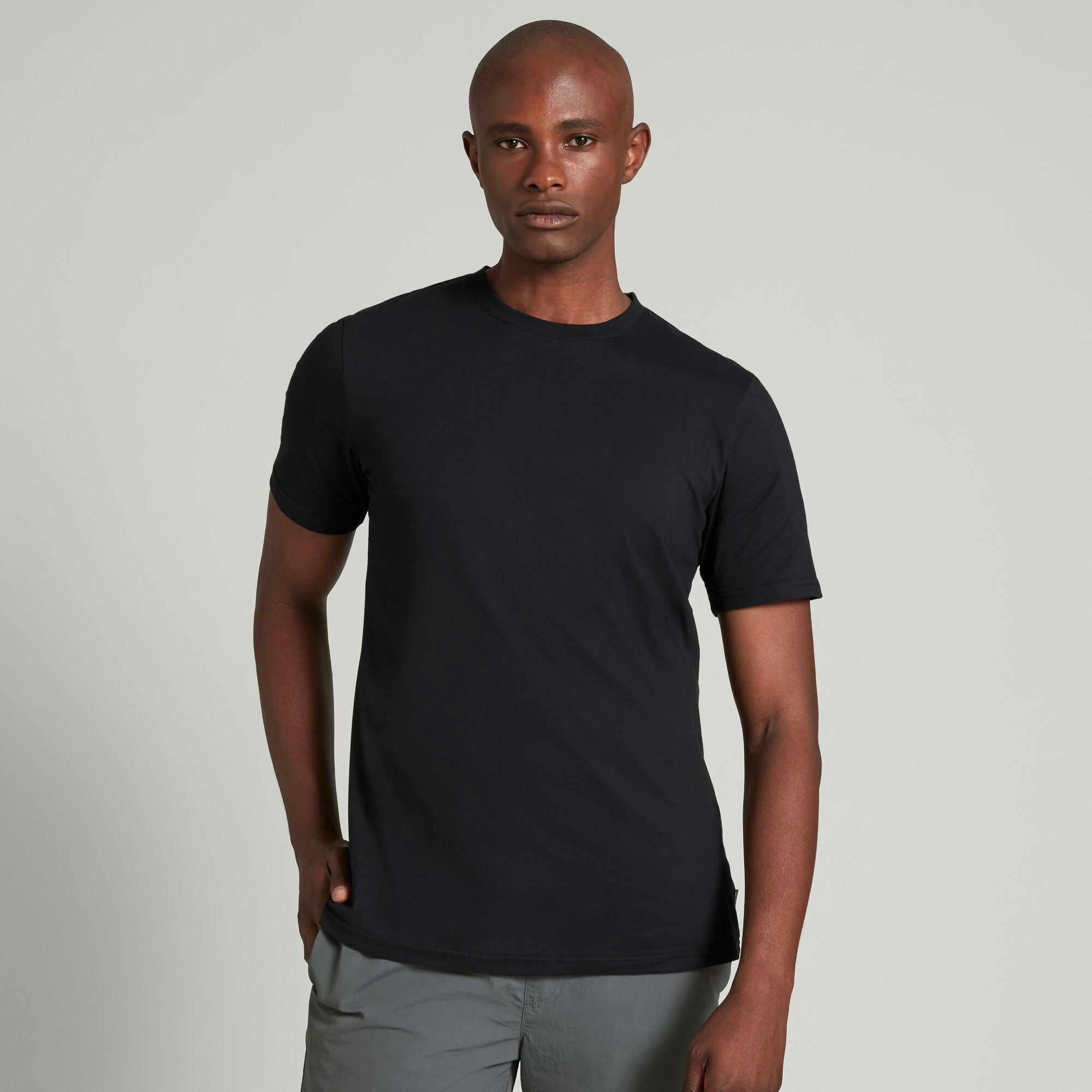 mens solid tee