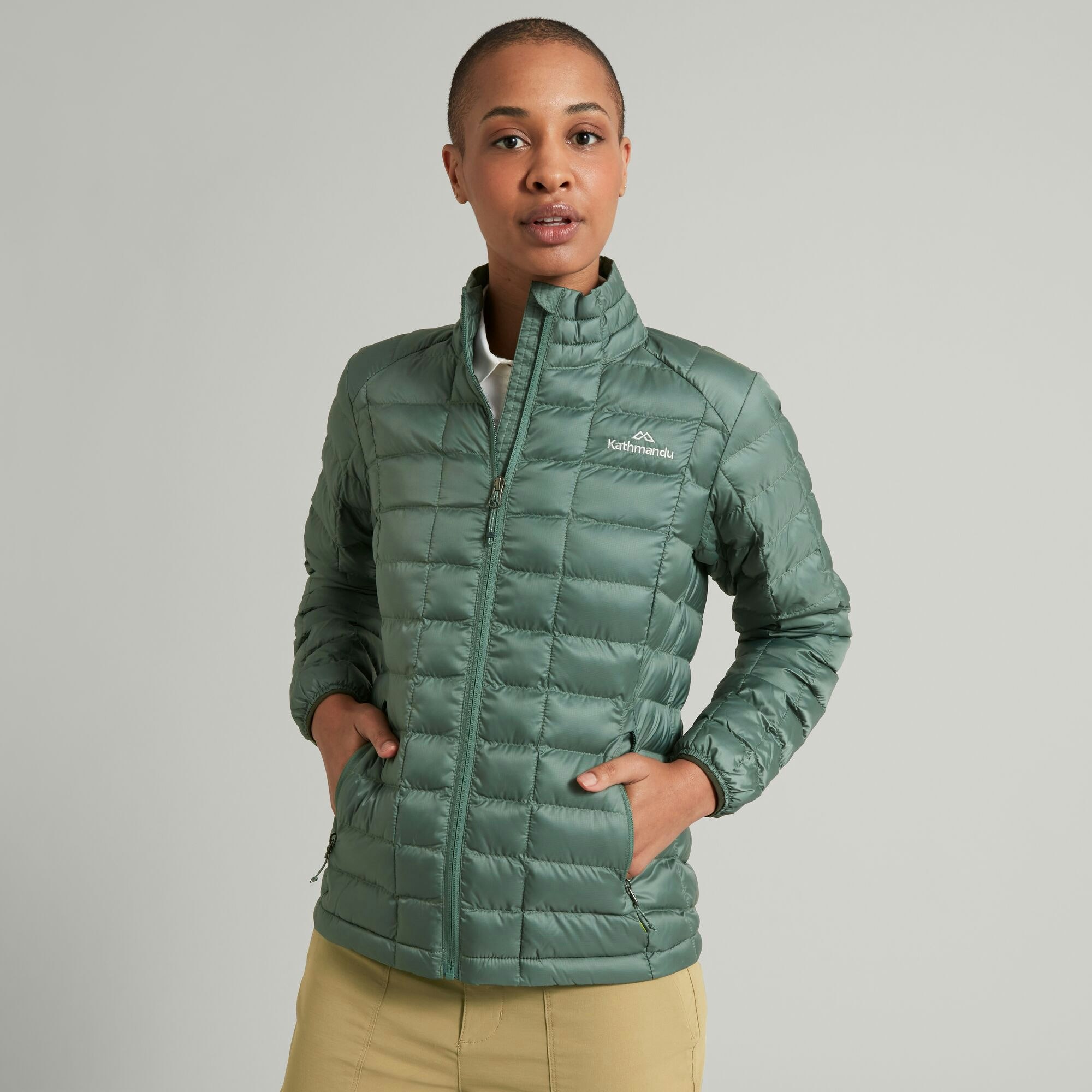 kathmandu black and green jacket