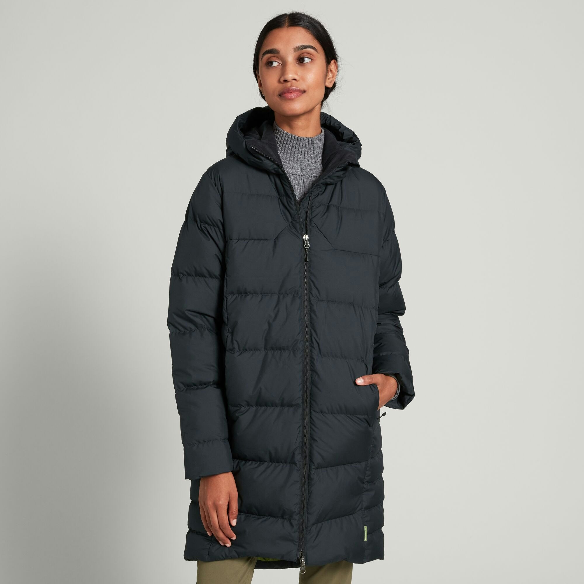 puffer down coat women's