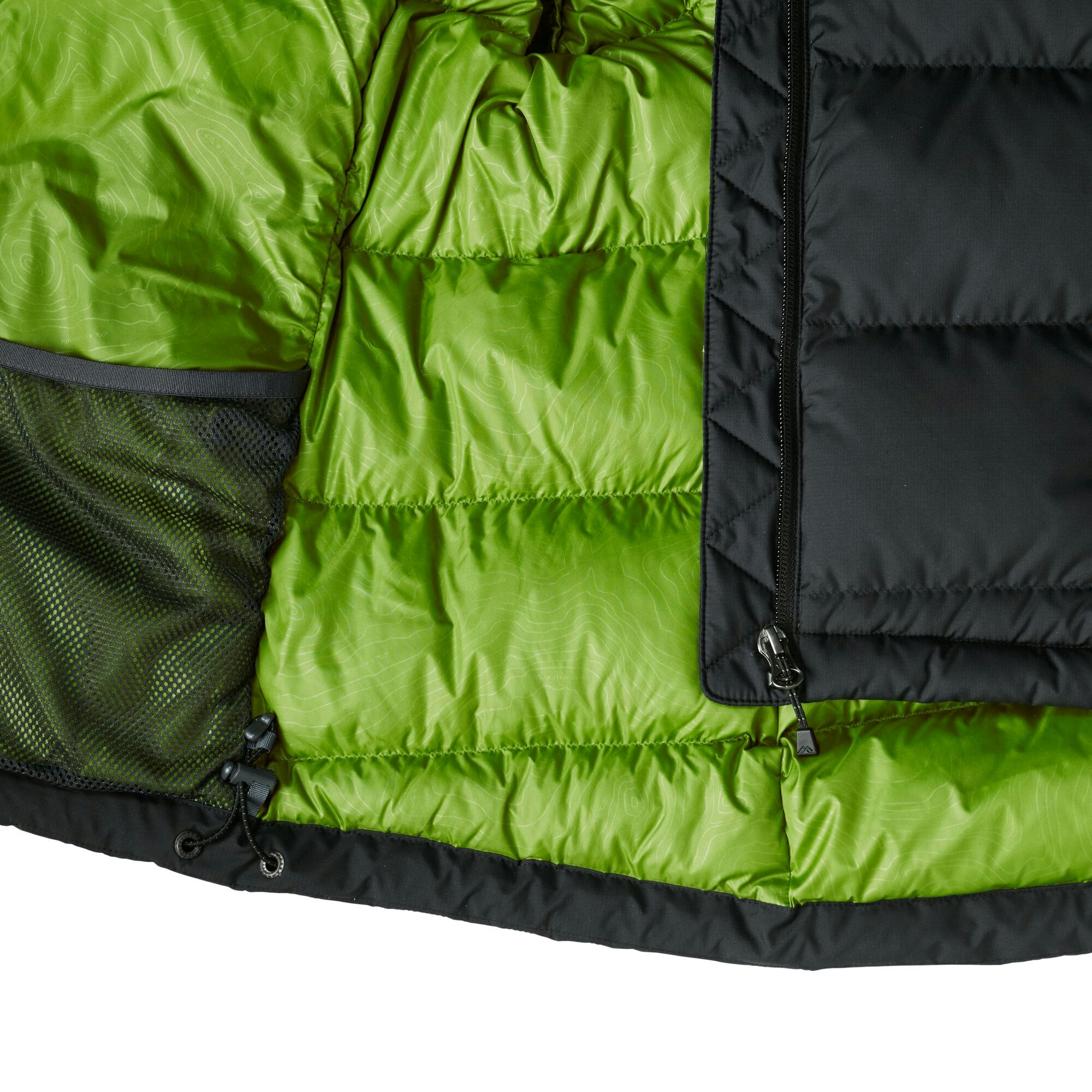 Epiq women's duck down jacket black top