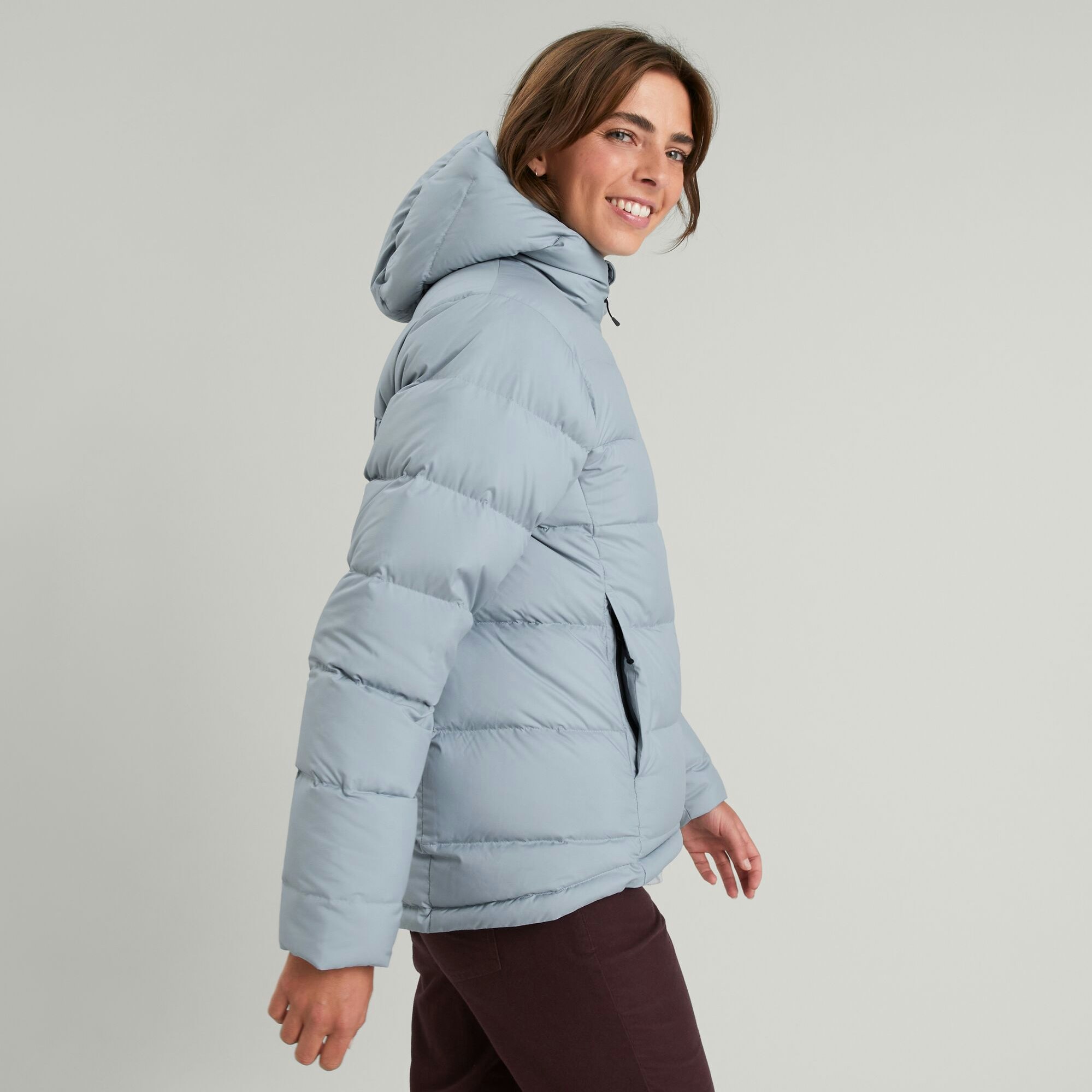 Federate Women's Stretch Down Hooded Jacket