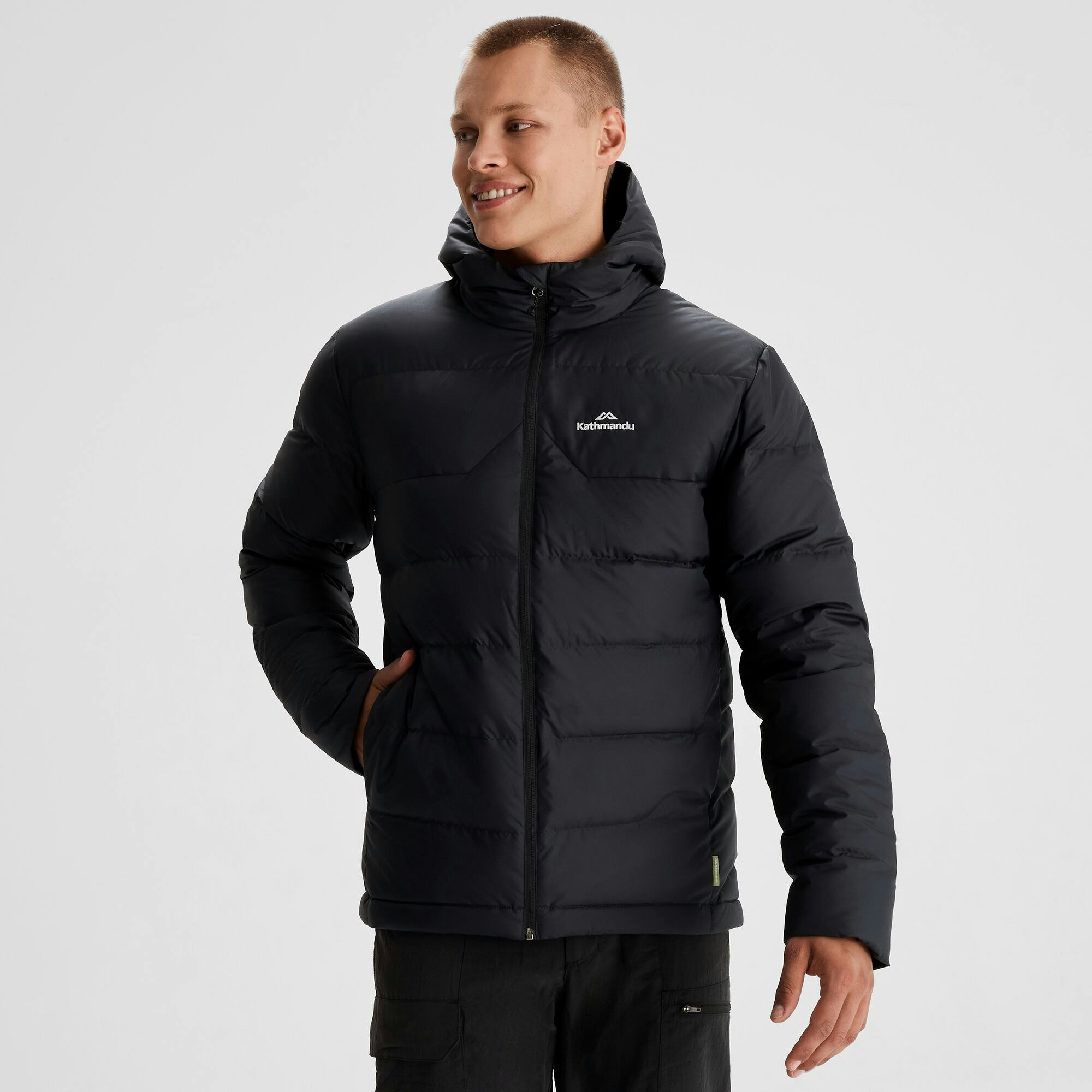 NEW Kathmandu Epiq Mens Hooded Down Puffer 600 Fill Warm Winter Jacket - Picture 13 of 41