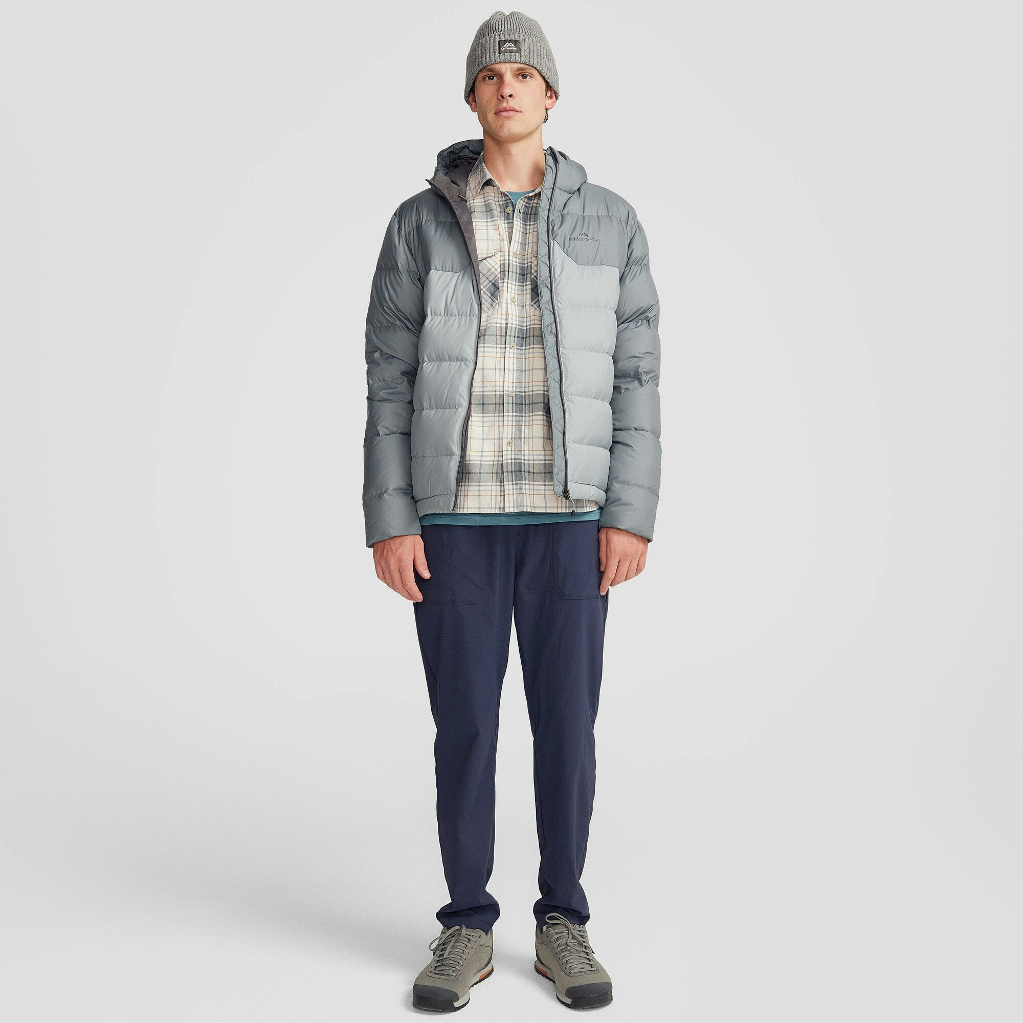 NEW Kathmandu Epiq Mens Hooded Down Puffer 600 Fill Warm Winter Jacket - Picture 34 of 41