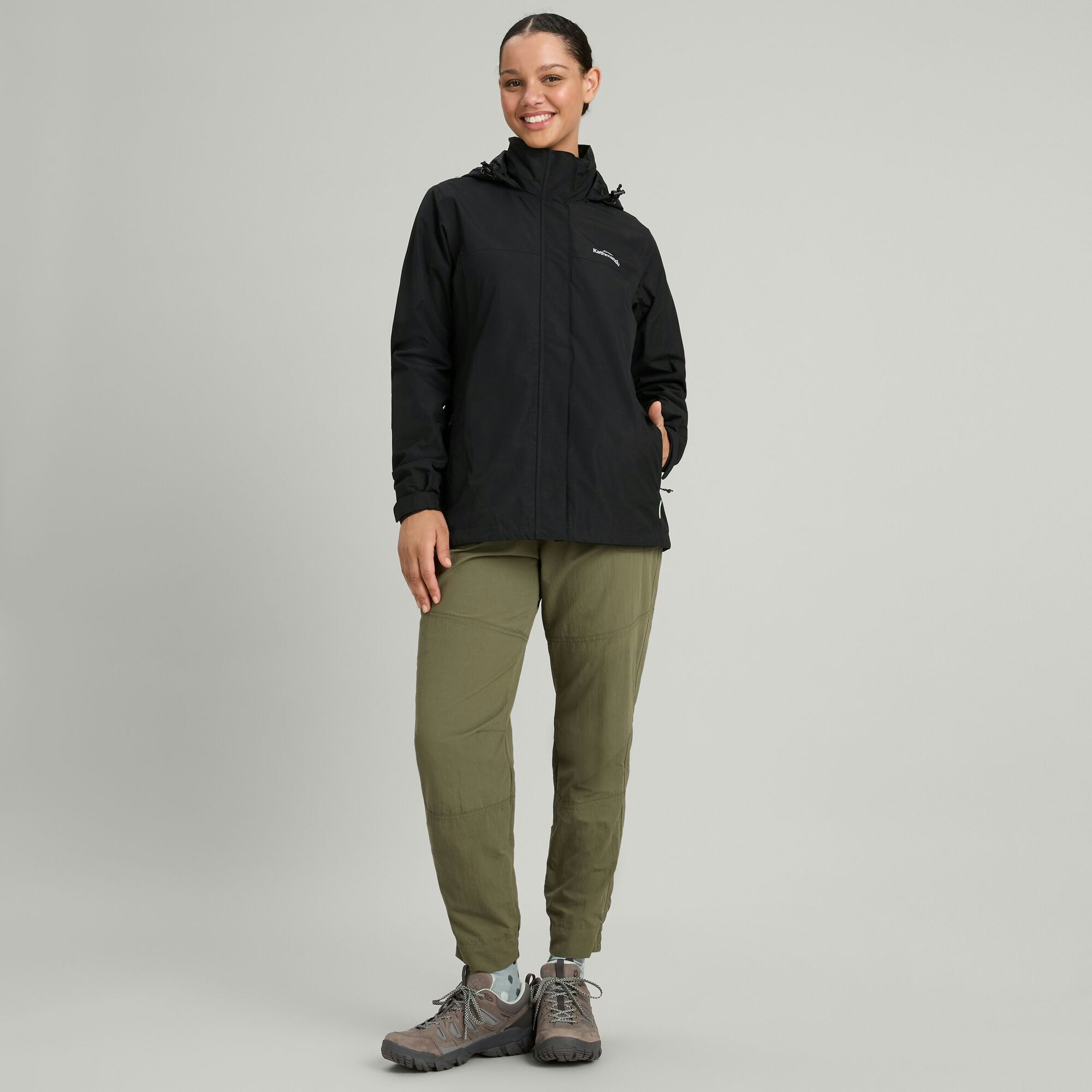 Andulo women's 2 layer cheap waterproof jacket
