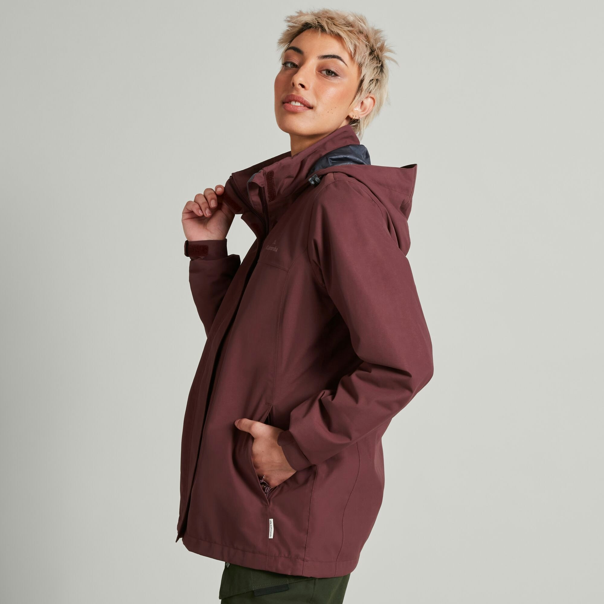 Andulo women's 2 sale layer waterproof jacket