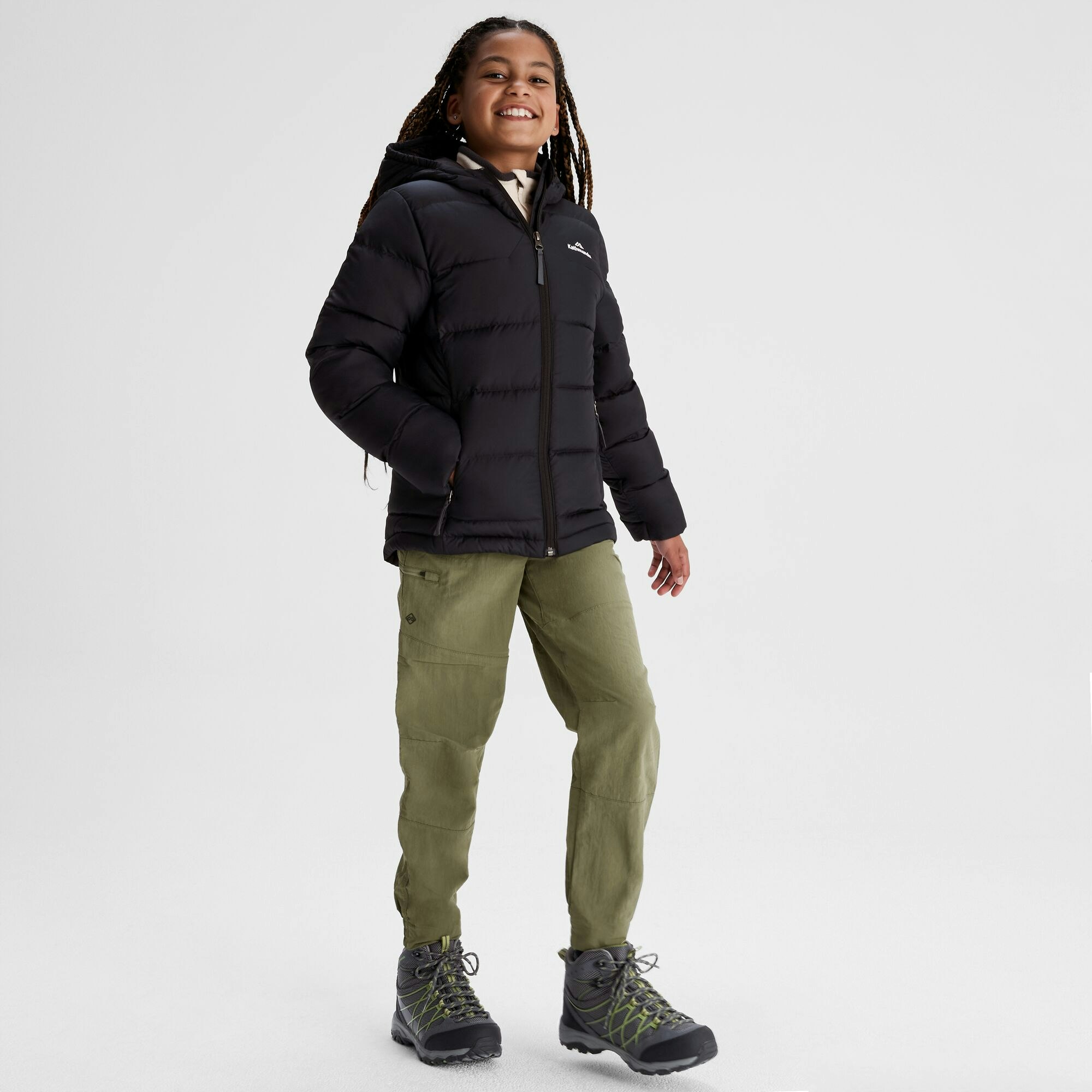 NEW Kathmandu Epiq Girls Down Puffer Warm Outdoor Winter Jacket - Picture 15 of 28