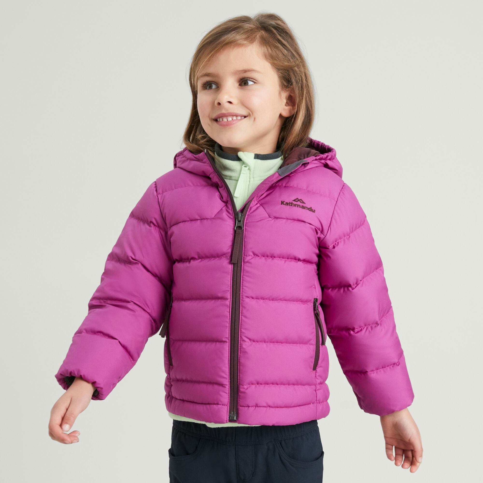 Pink puffer jacket nz sales