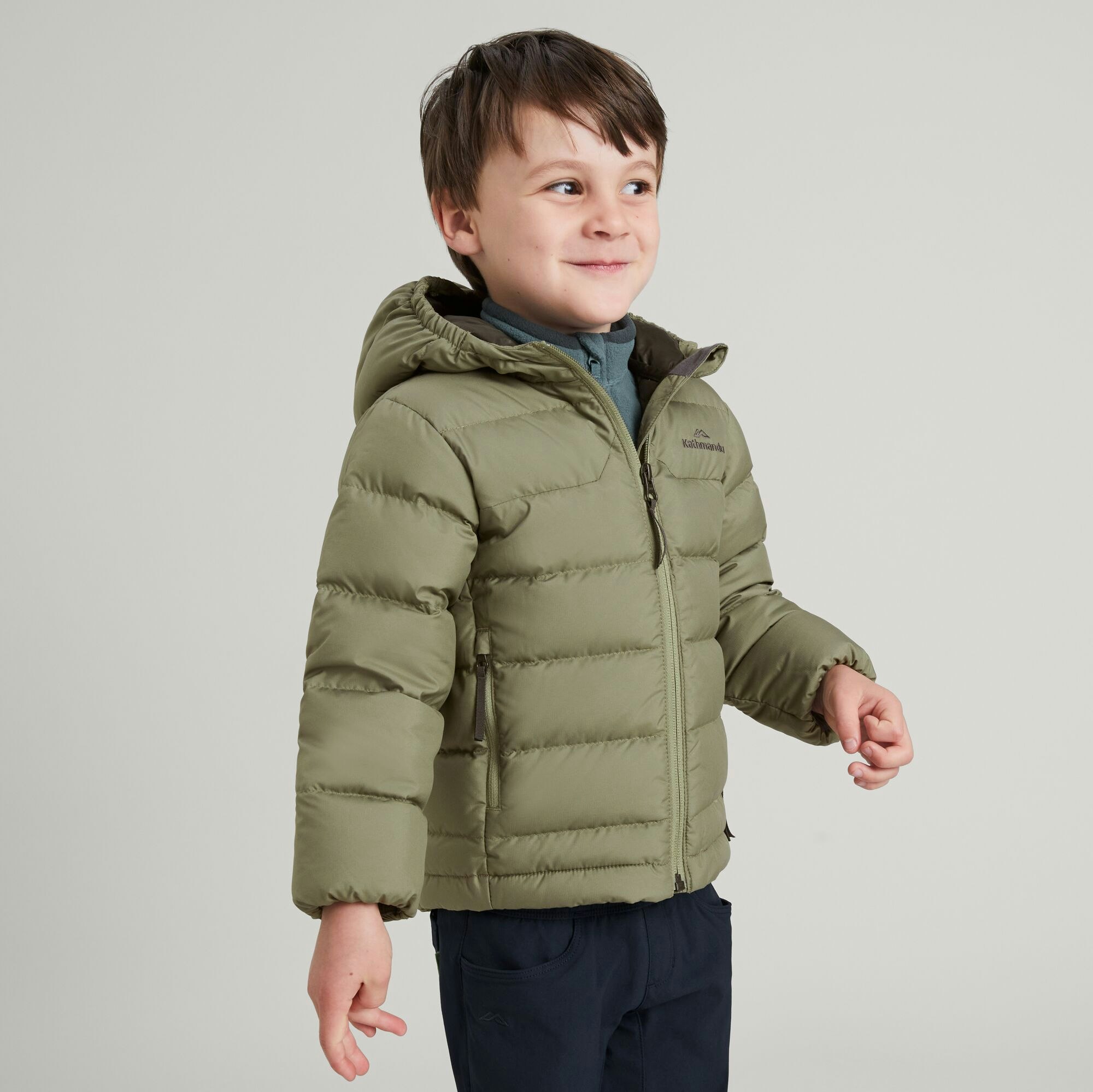 NEW Kathmandu Epiq Kids Down Puffer Warm Outdoor Winter Jacket