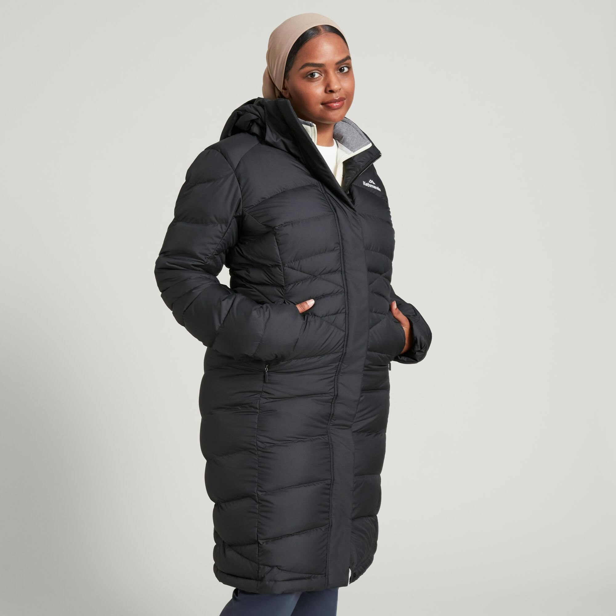 600 Fill Longline Down Coat