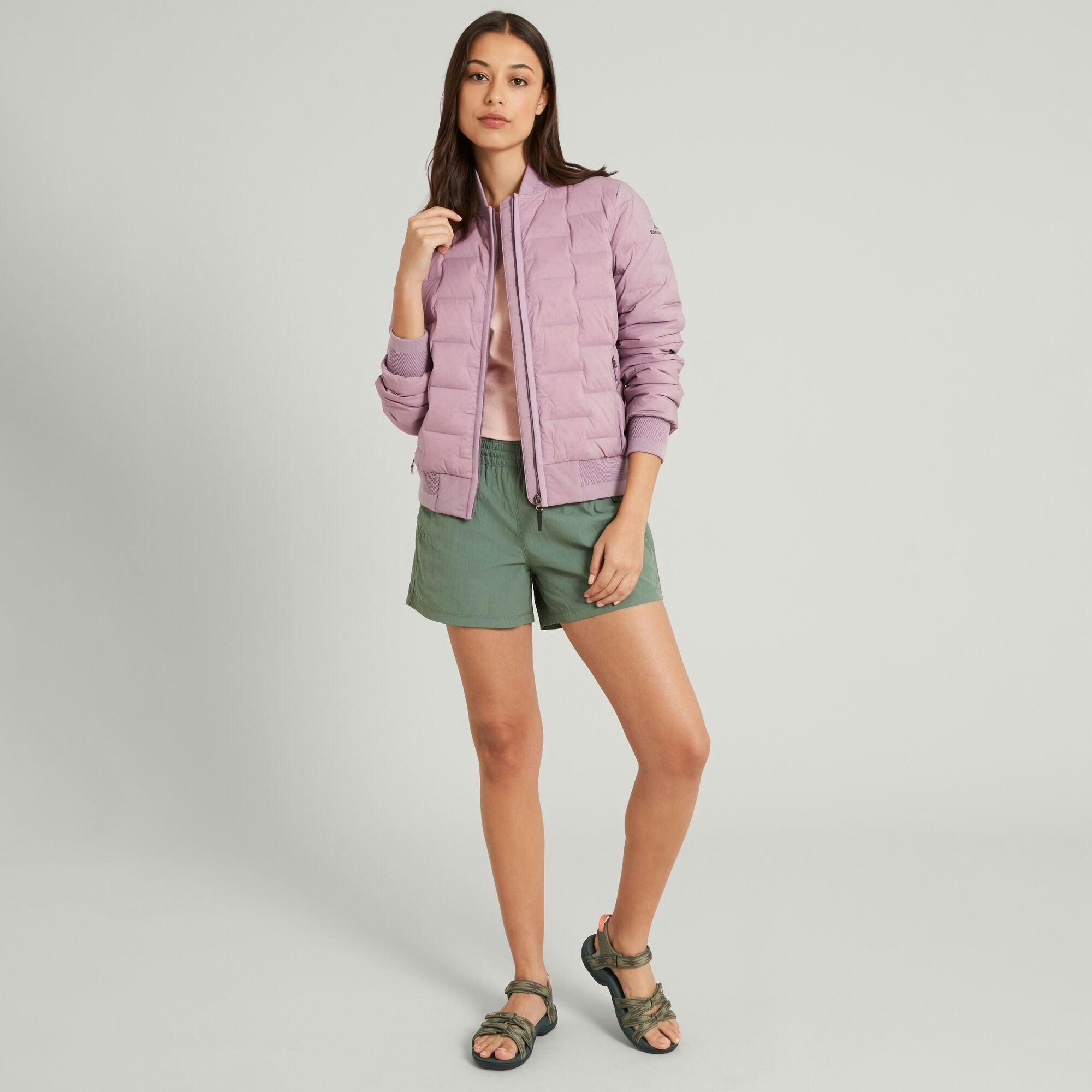 Federate Women s Stretch Down Bomber Jacket