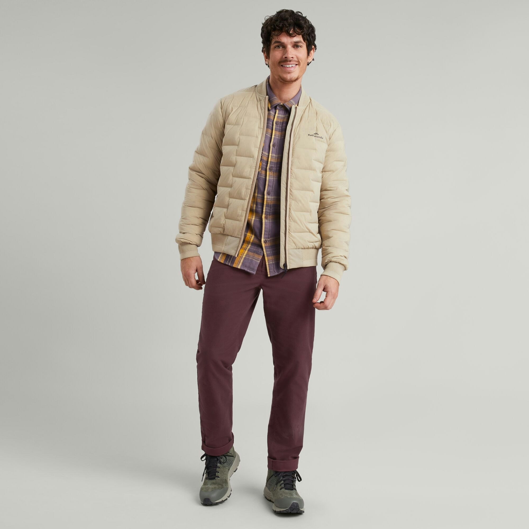 Down filled bomber jacket hotsell