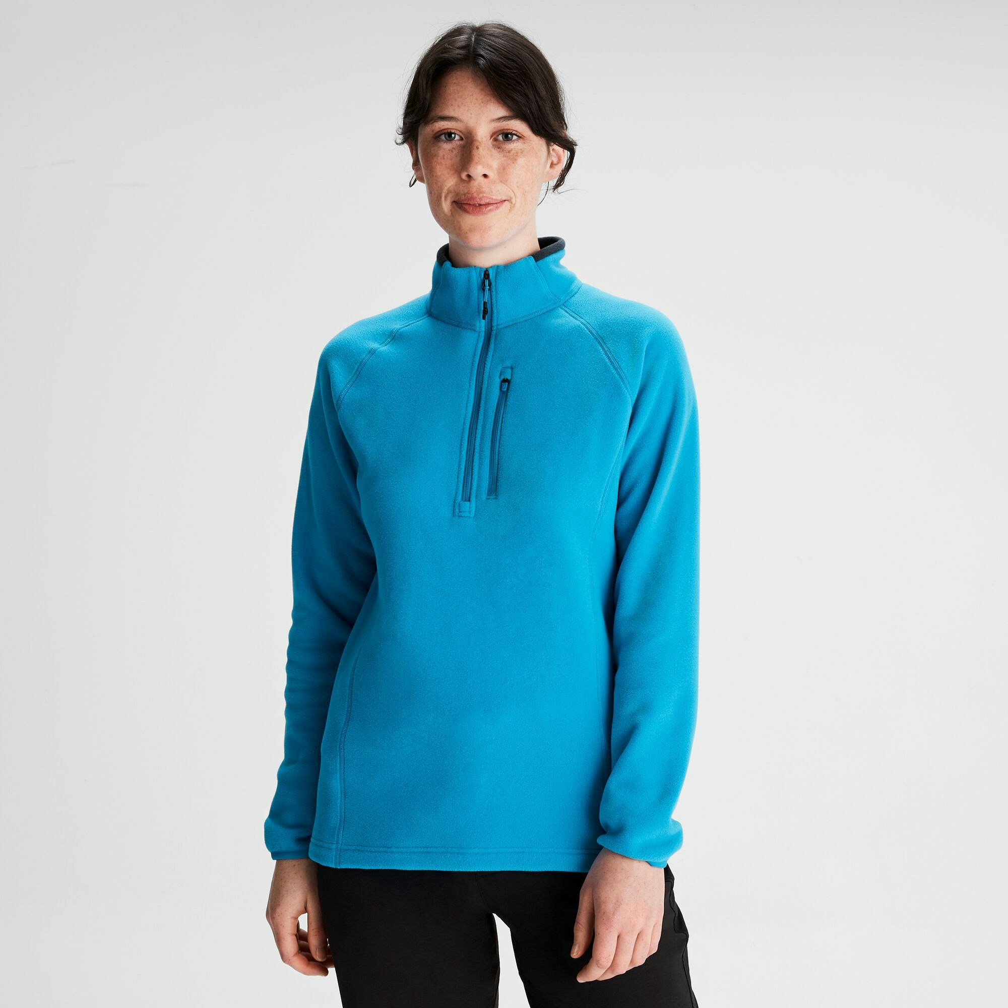 Funnel neck fleece womens best sale