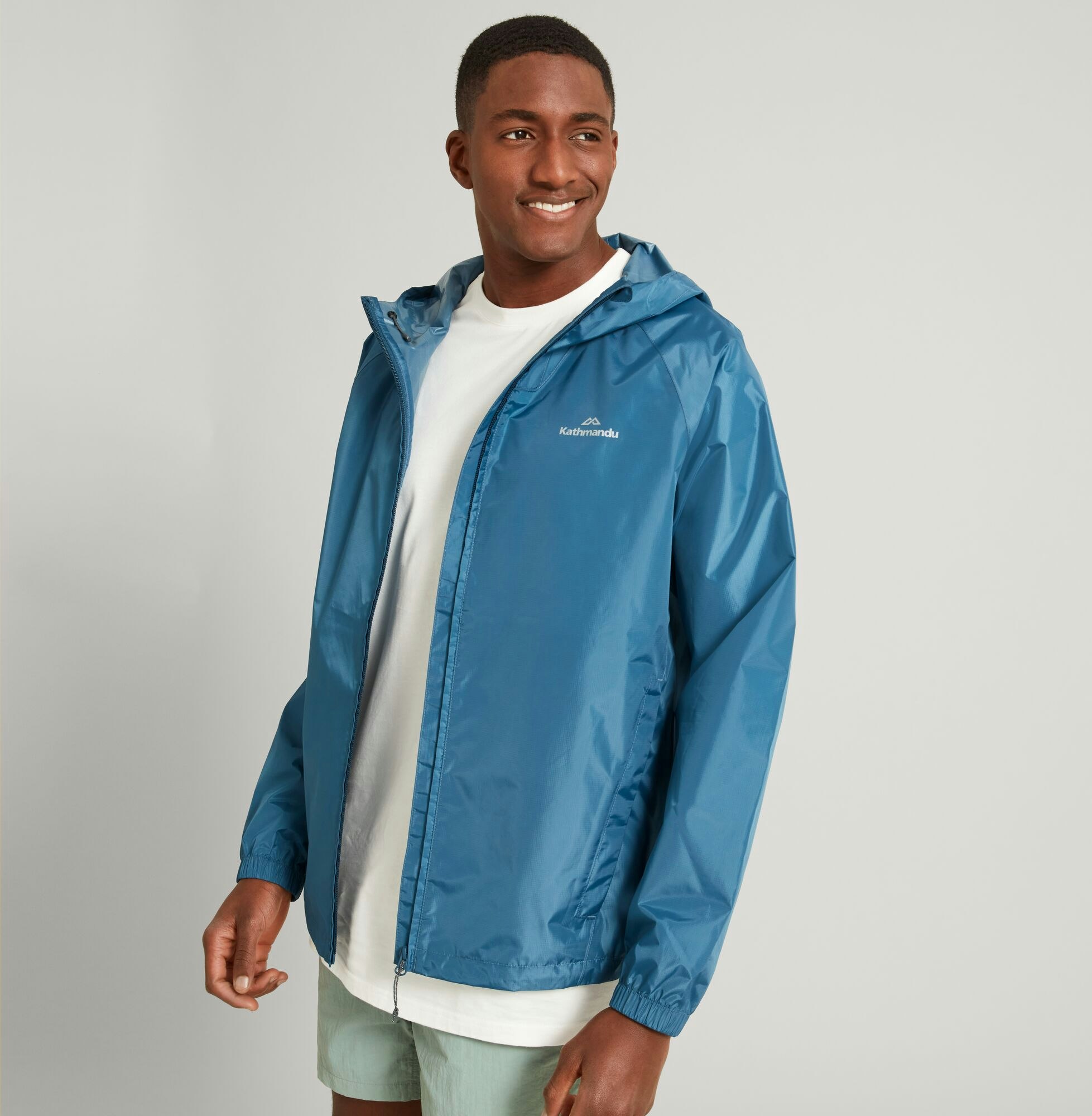 Kathmandu pocket rain jacket on sale