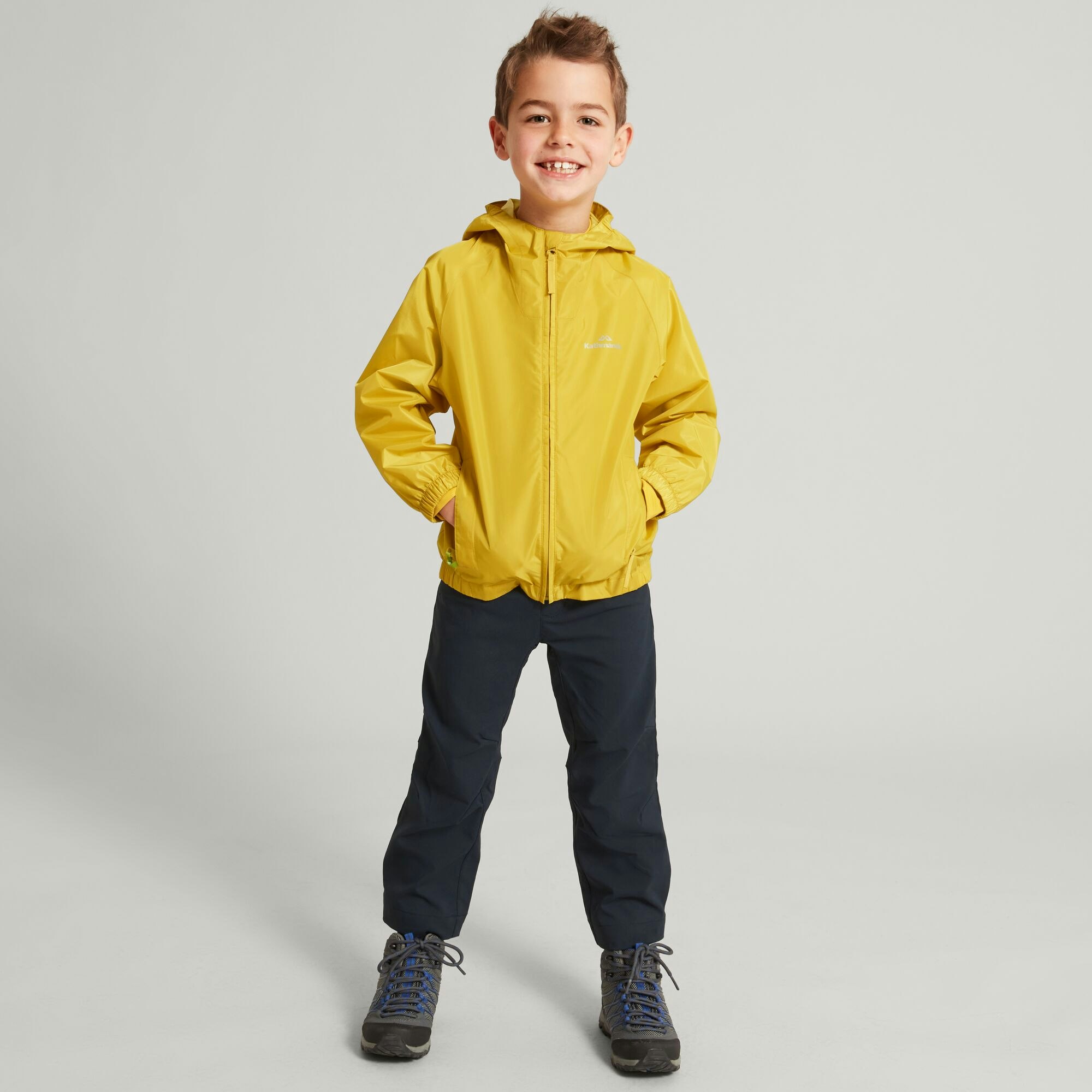 Clearance Kids Pocket it Two Layer Rain Jacket Kathmandu NZ