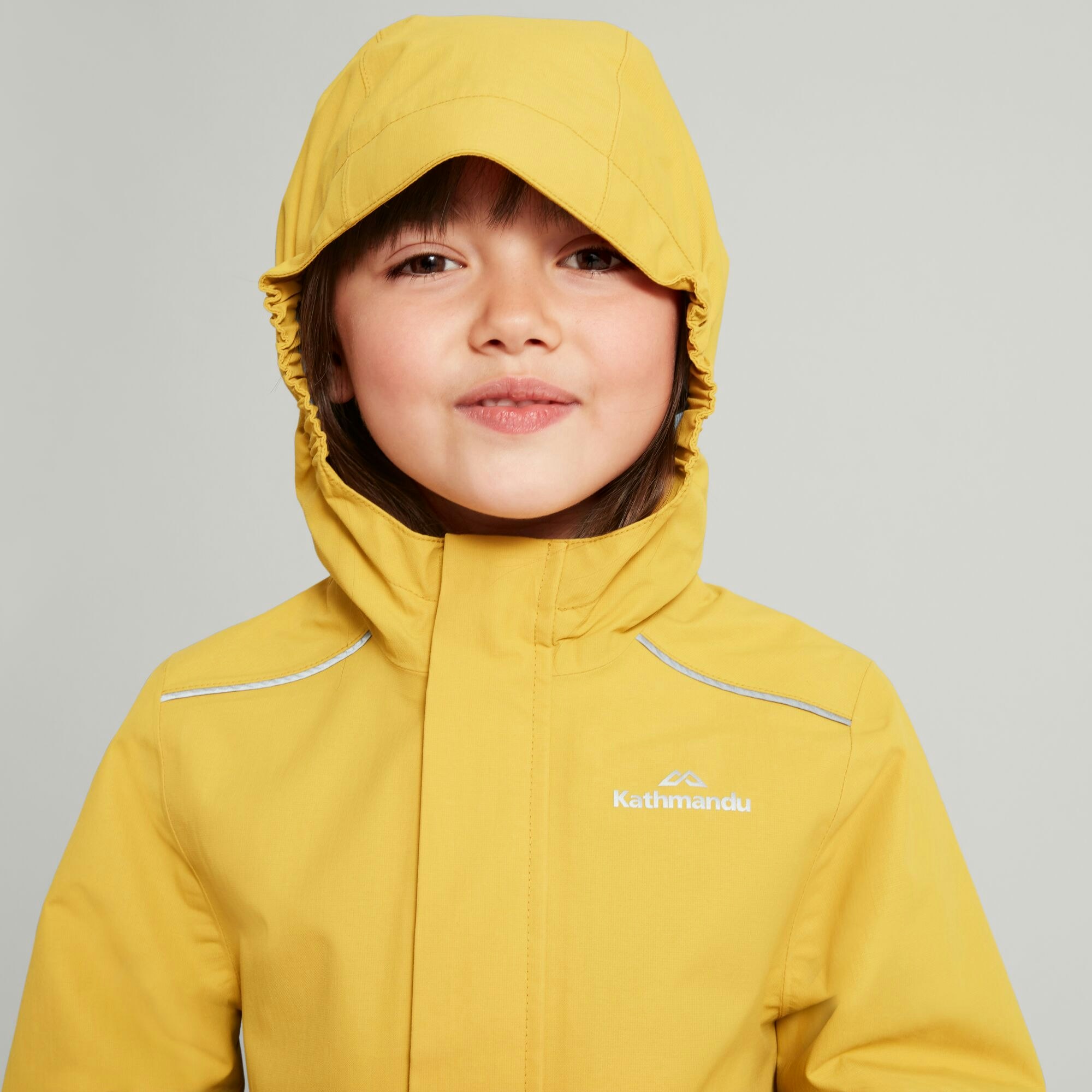 NEW Kathmandu Andulo Kids Two Layer Rain Jacket
