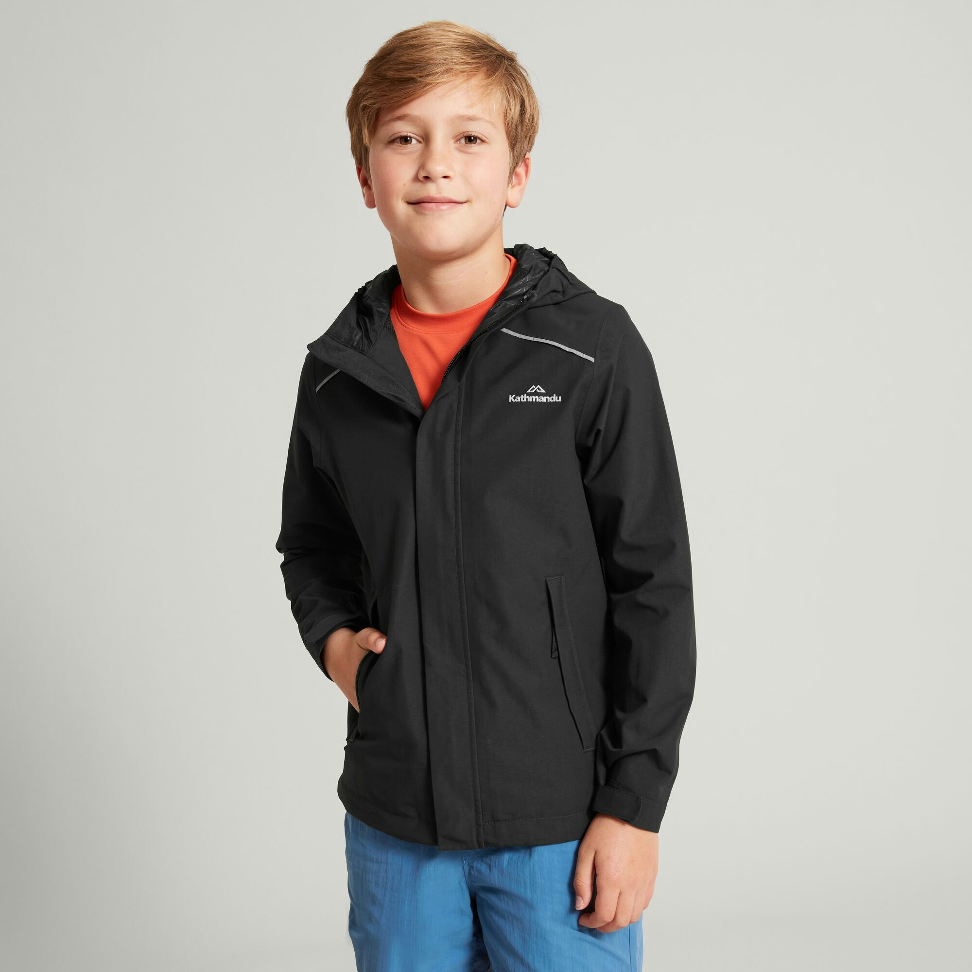 Boys Andulo 2 layer Rain Jacket Kathmandu NZ