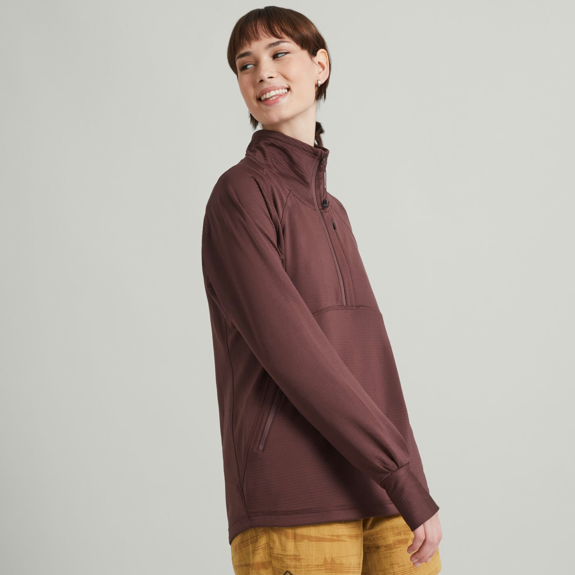 Clearance Women s ULT Hike Quarter Zip Pullover Kathmandu UK