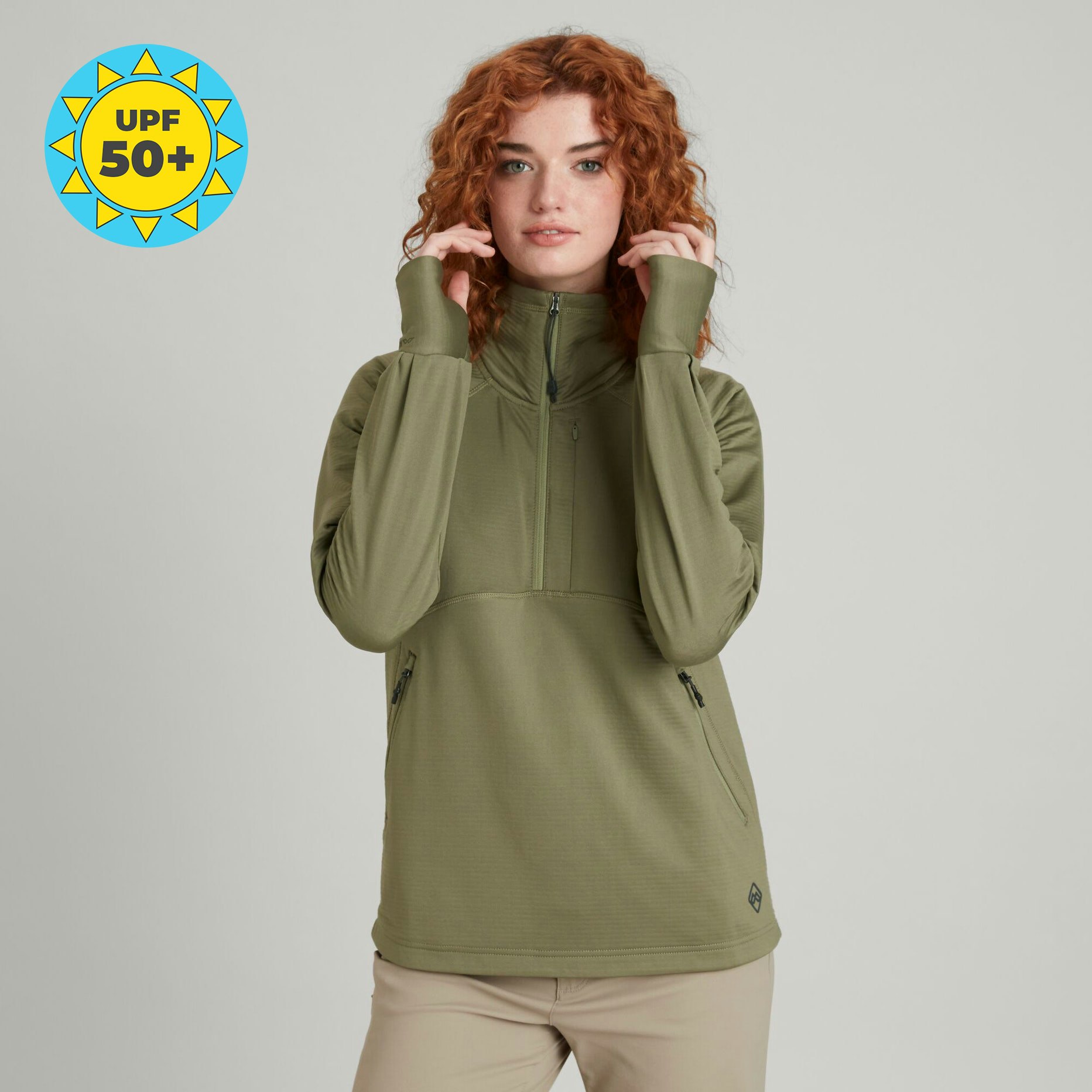 Quarter zip pullover jacket cheap