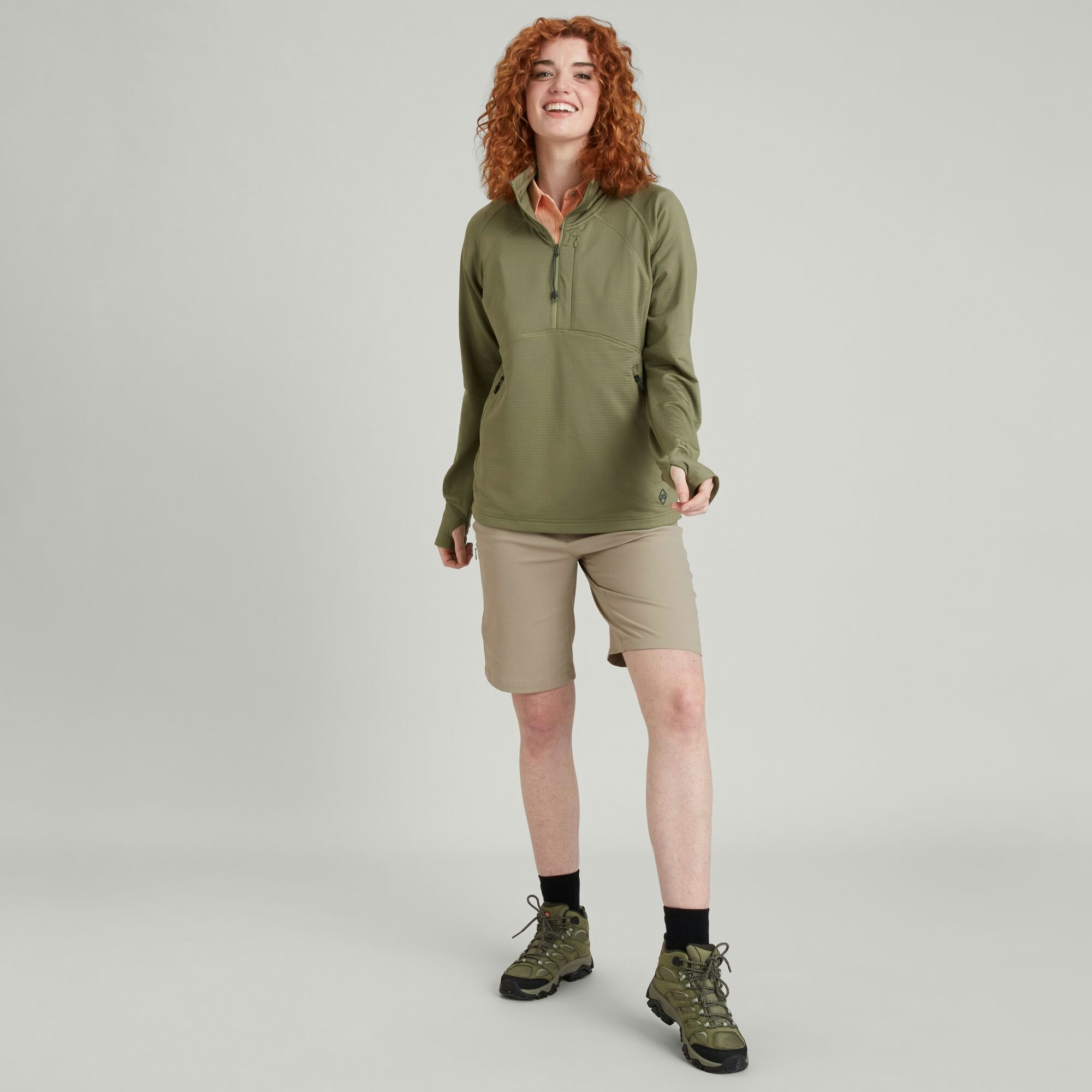 Clearance Women s ULT Hike Quarter Zip Pullover Kathmandu NZ