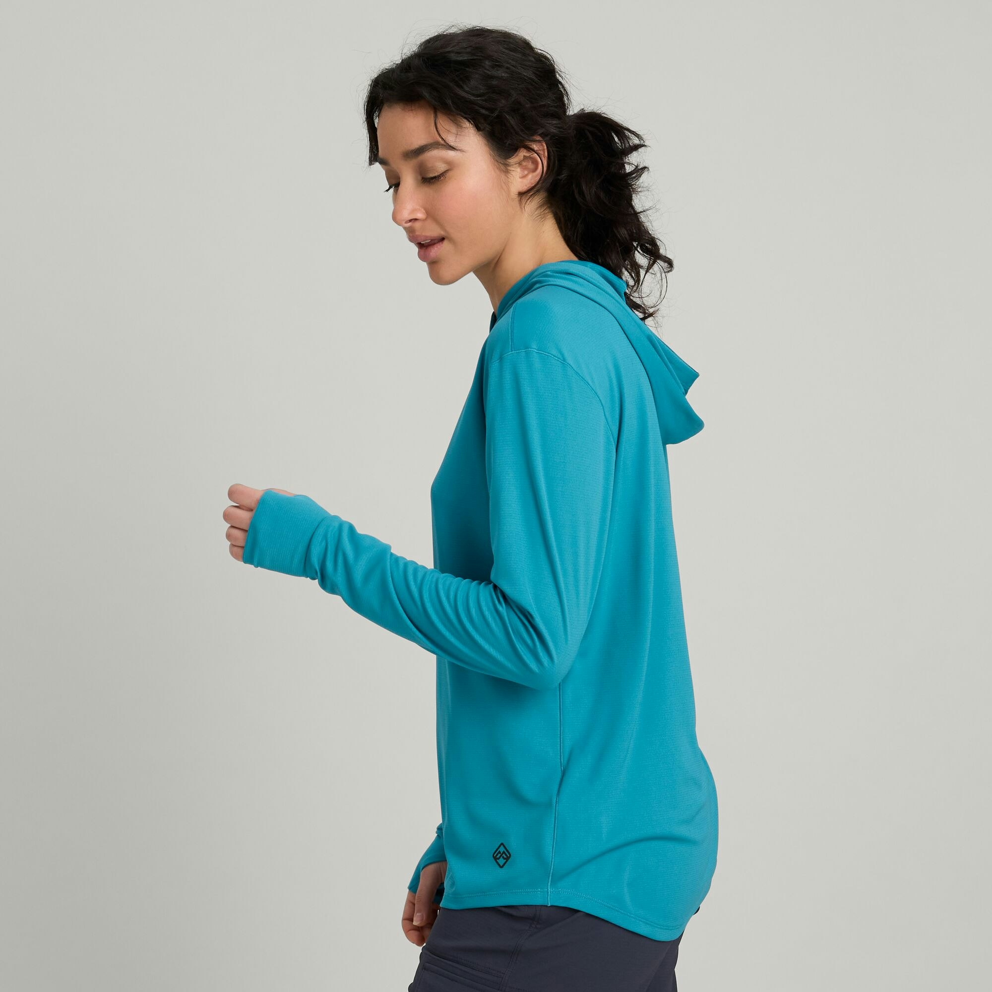 Womens hooded sun shirt deals