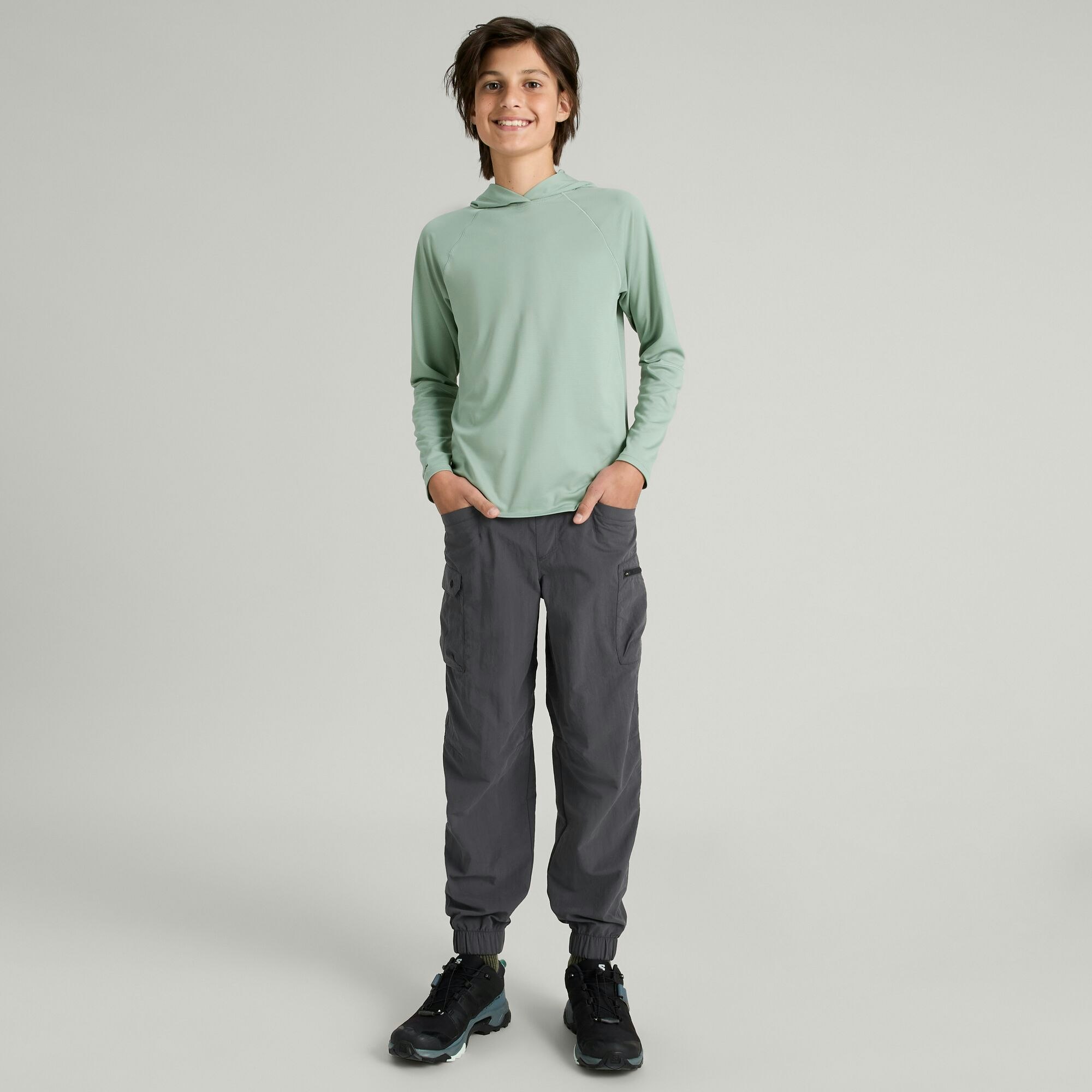 Boys hooded outlet top