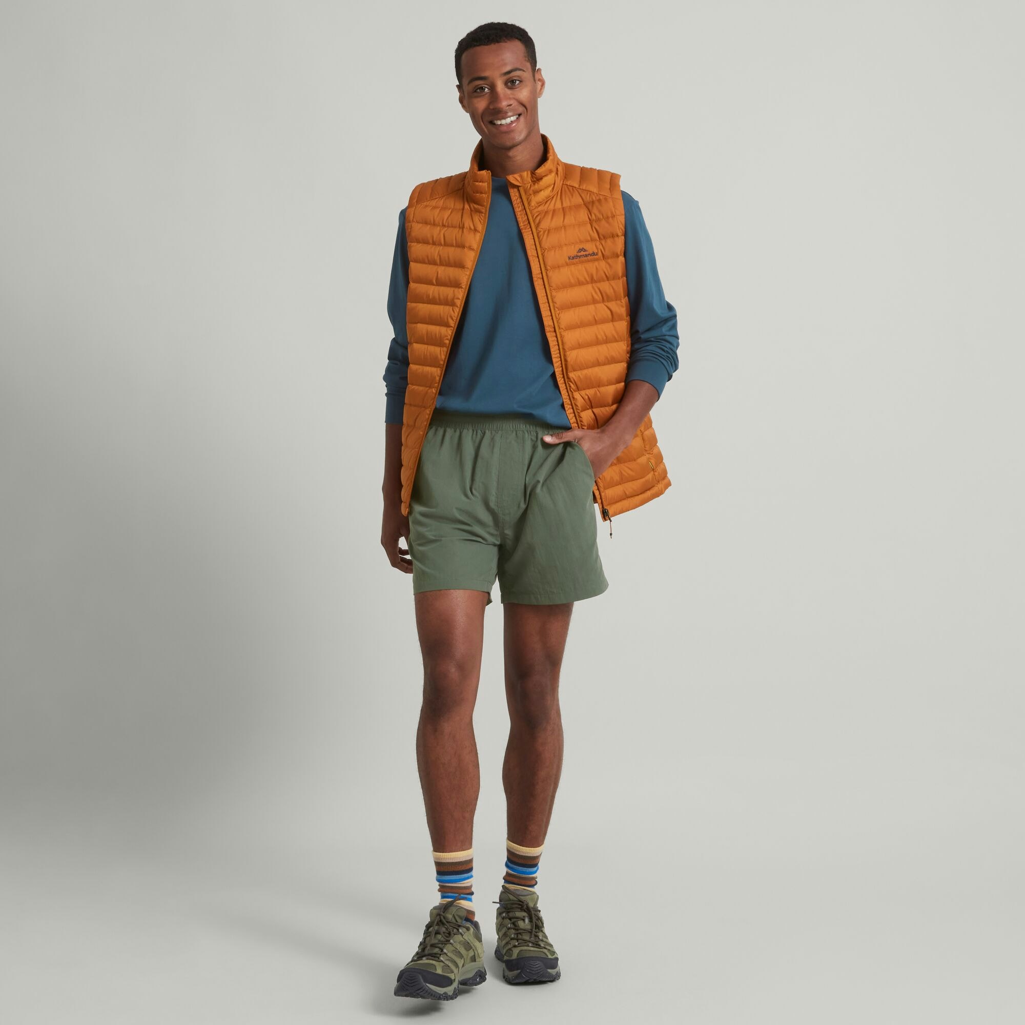 Khaki shorts clearance 5 inseam