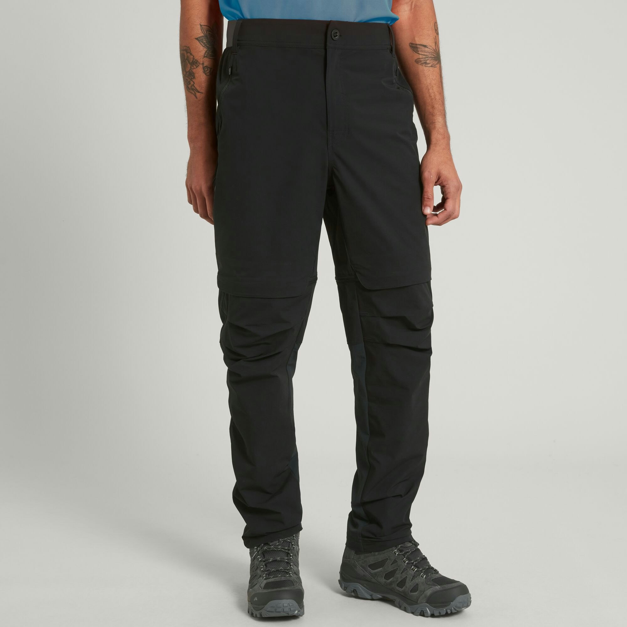 Pika Mens Ortler Convertible Trousers (Beige) | Sportpursuit.com