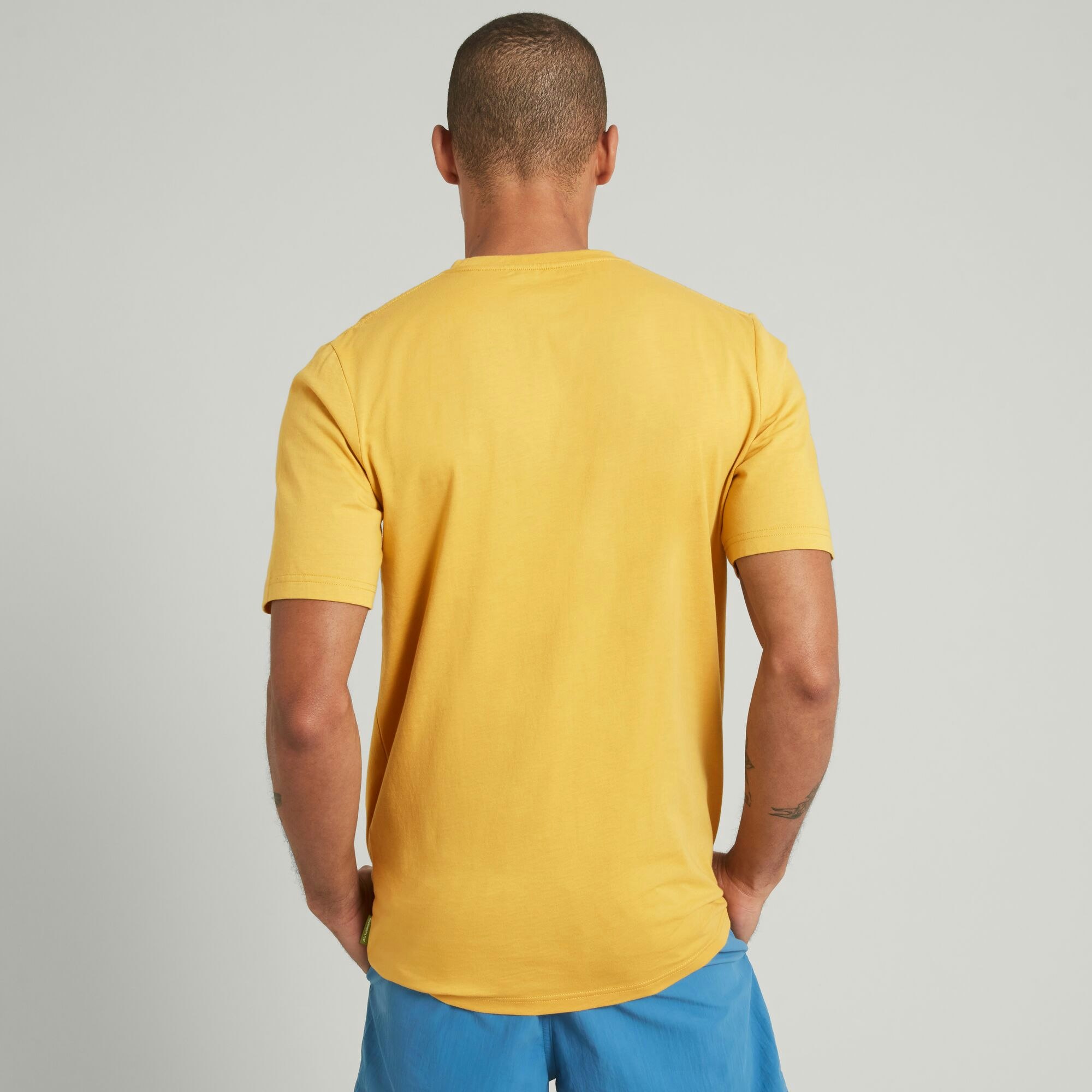 New mens 100% cotton 'Ridge' short sleeve crew neck printed T-shirt & polo 