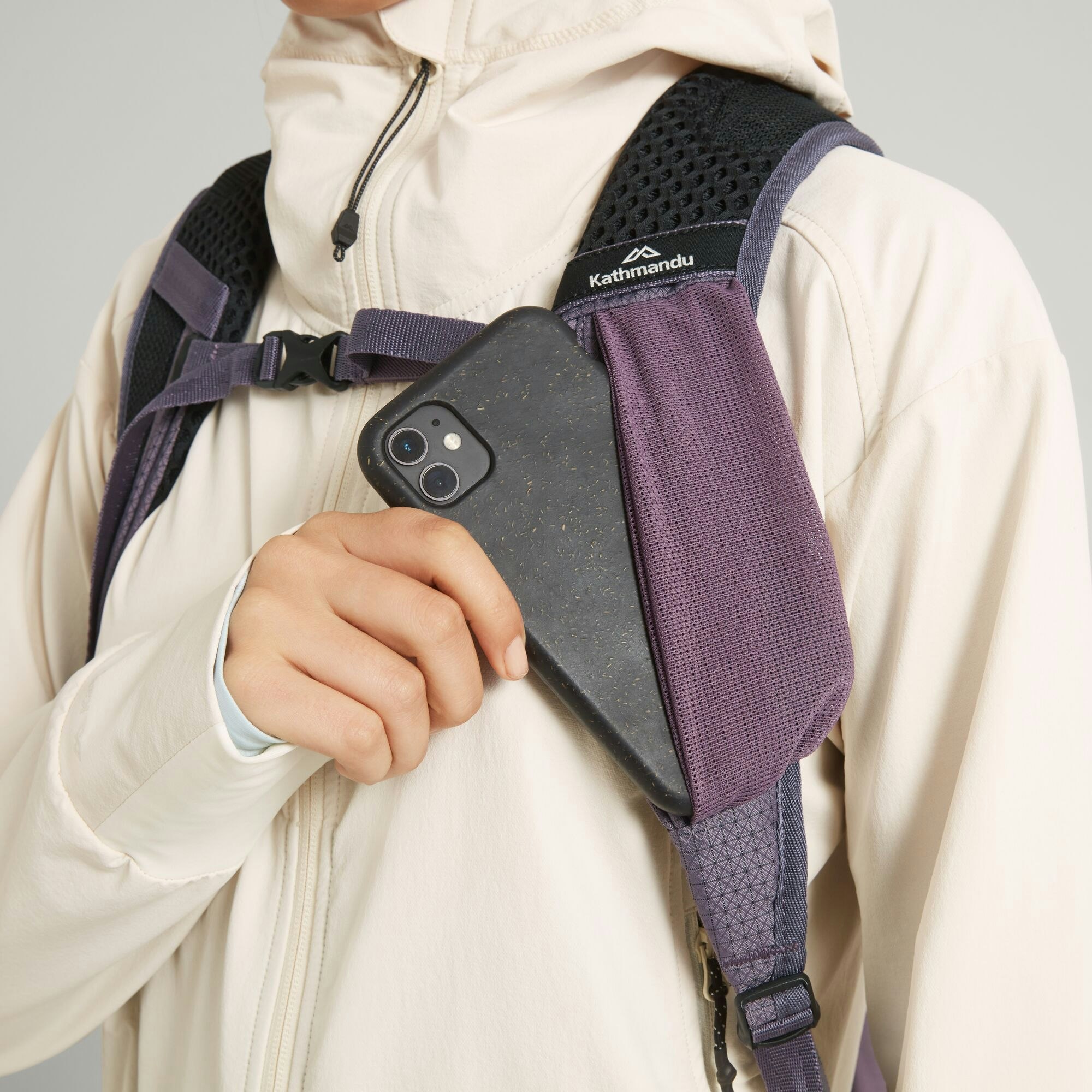 Kathmandu purple backpack store