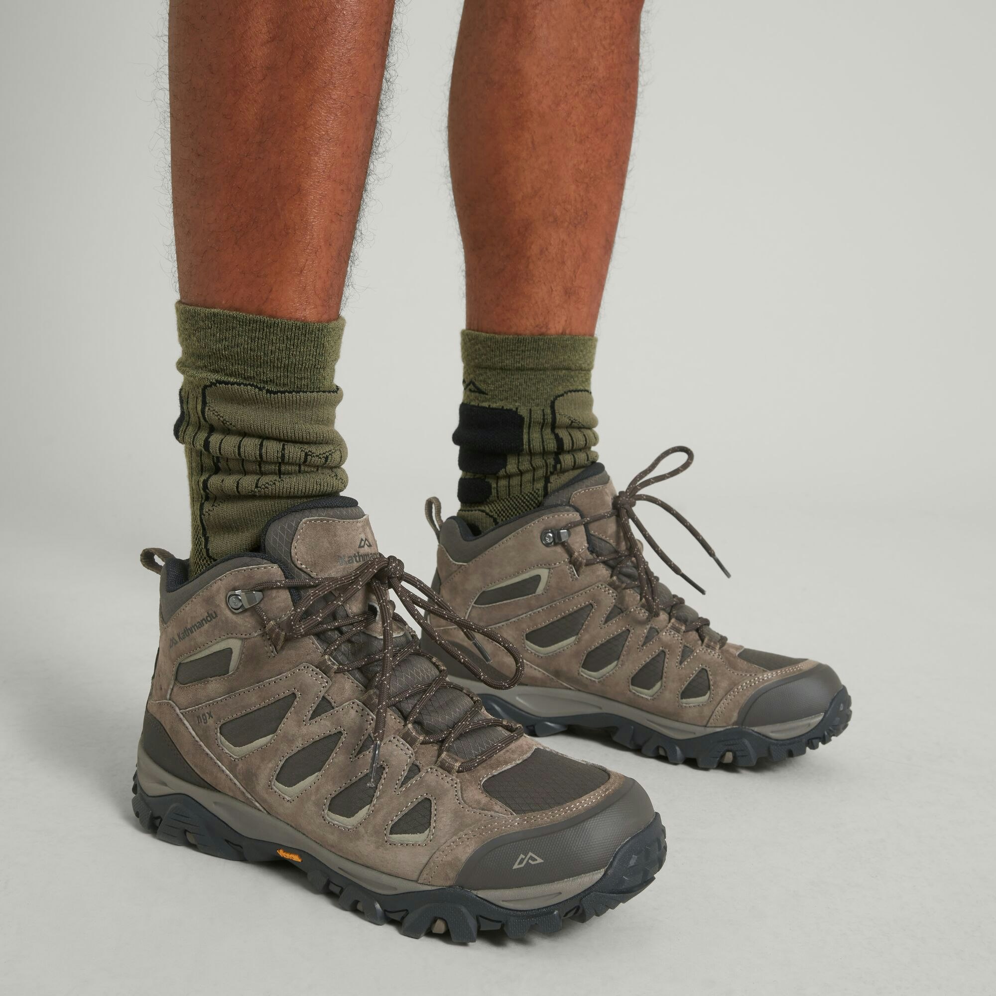 Mornington Men s Mid Waterproof Hiking Boots Kathmandu AU