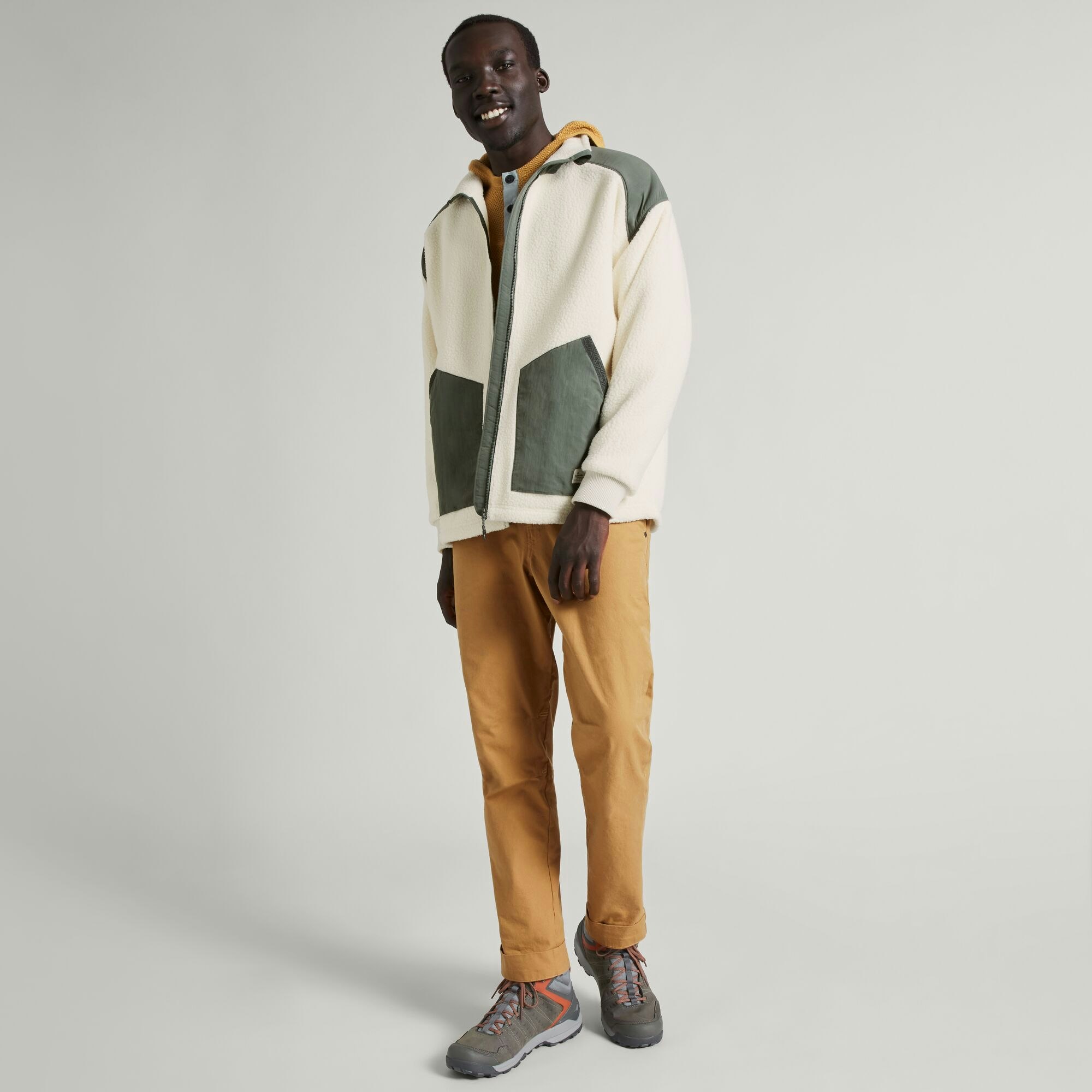 Pile jacket store