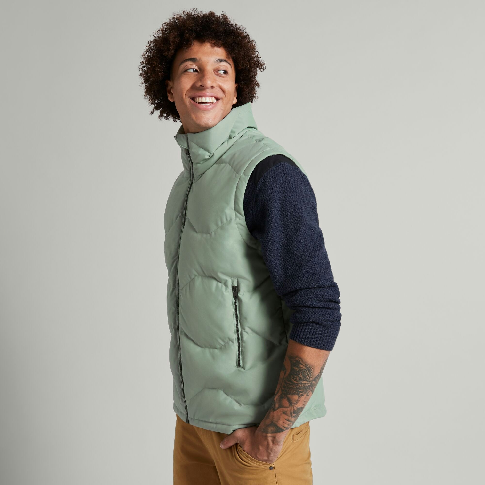 Mens puffer top vest nz