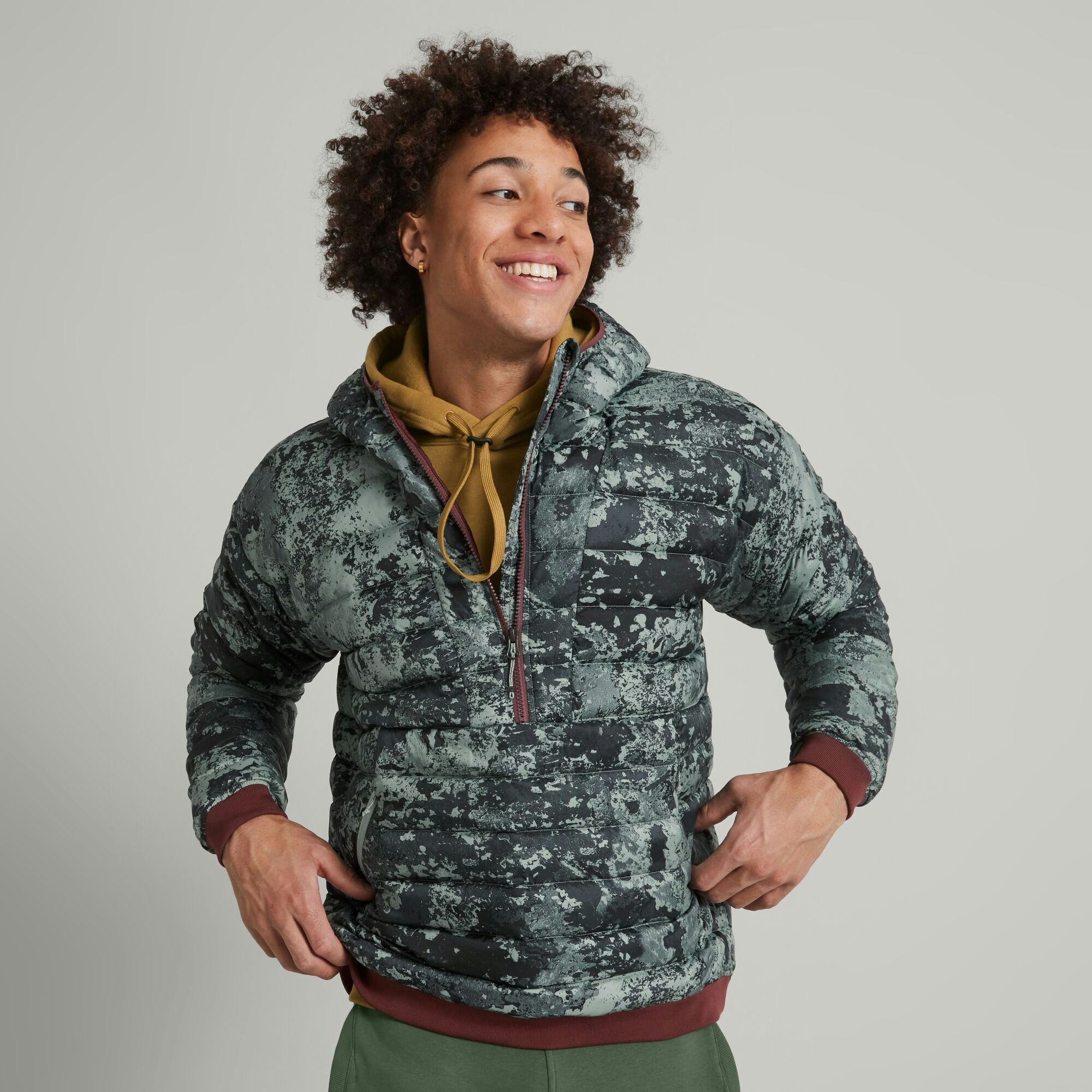 Anorak hoodie men's clearance