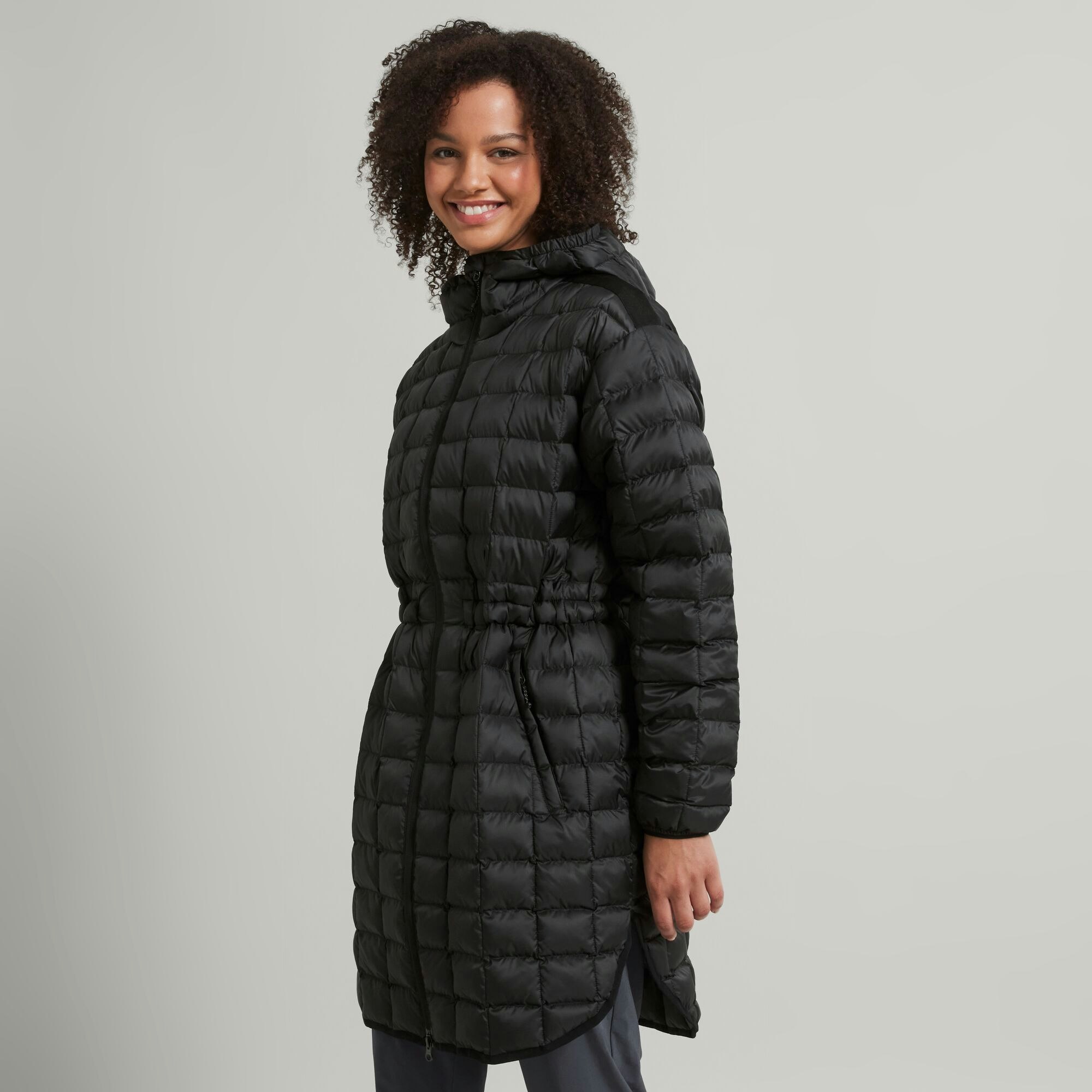 North face longline coat womens best sale