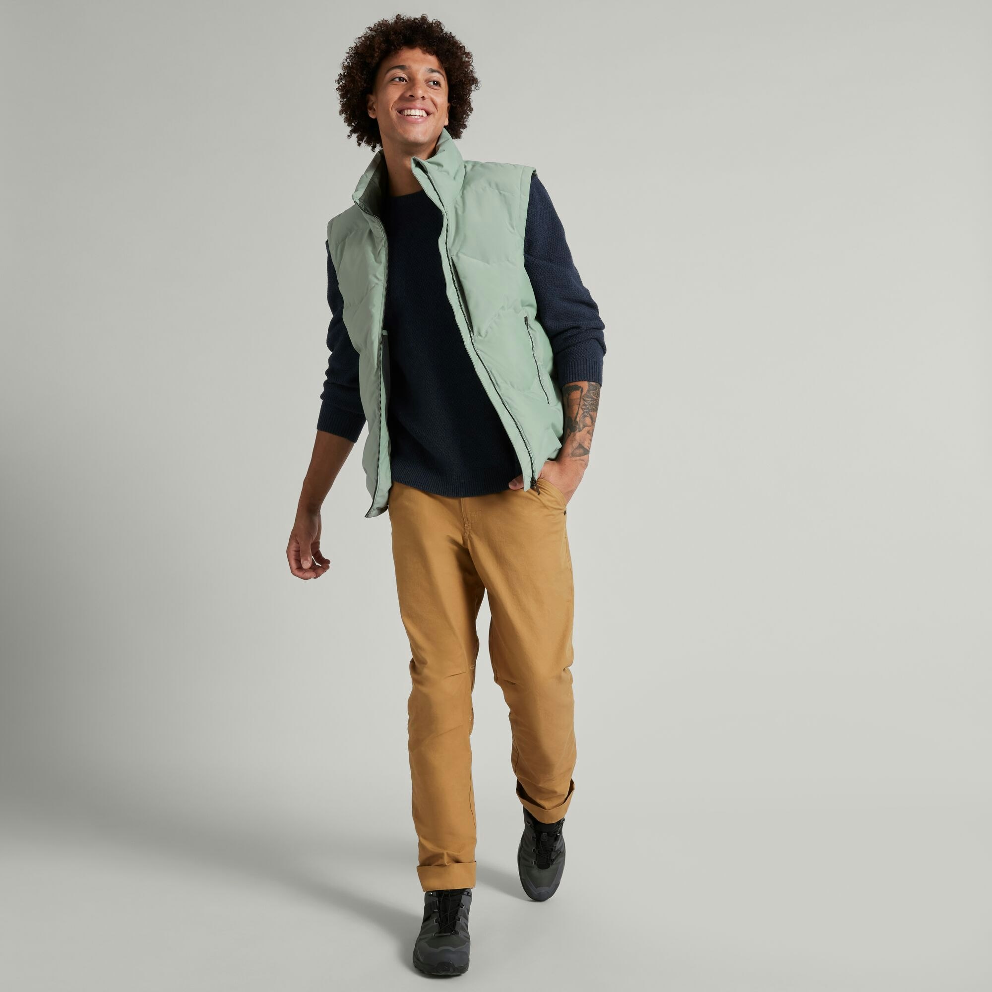 Stylish Beige Sweaters for Men by HUGO BOSS | Designers Menswear