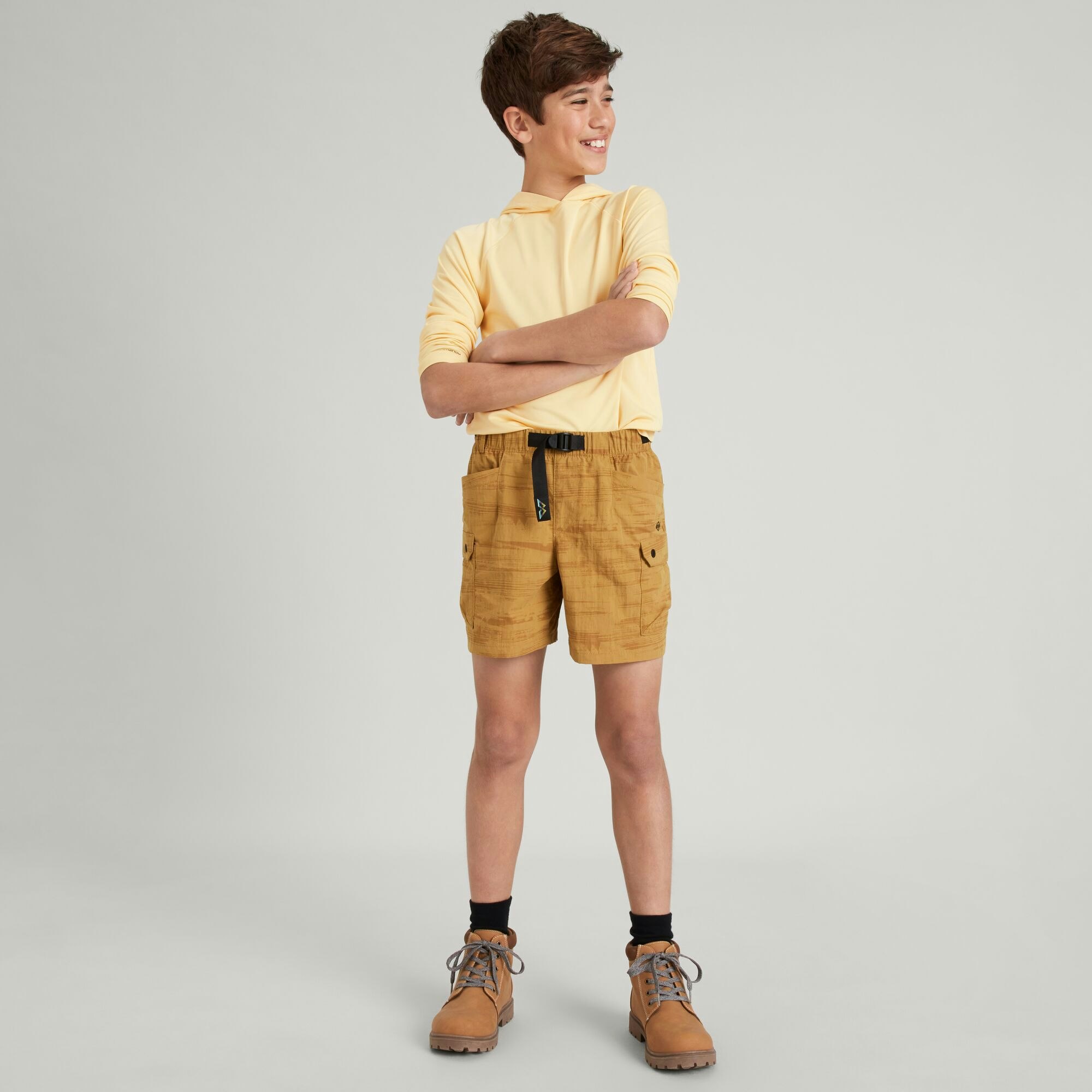 Boys long clearance cargo shorts