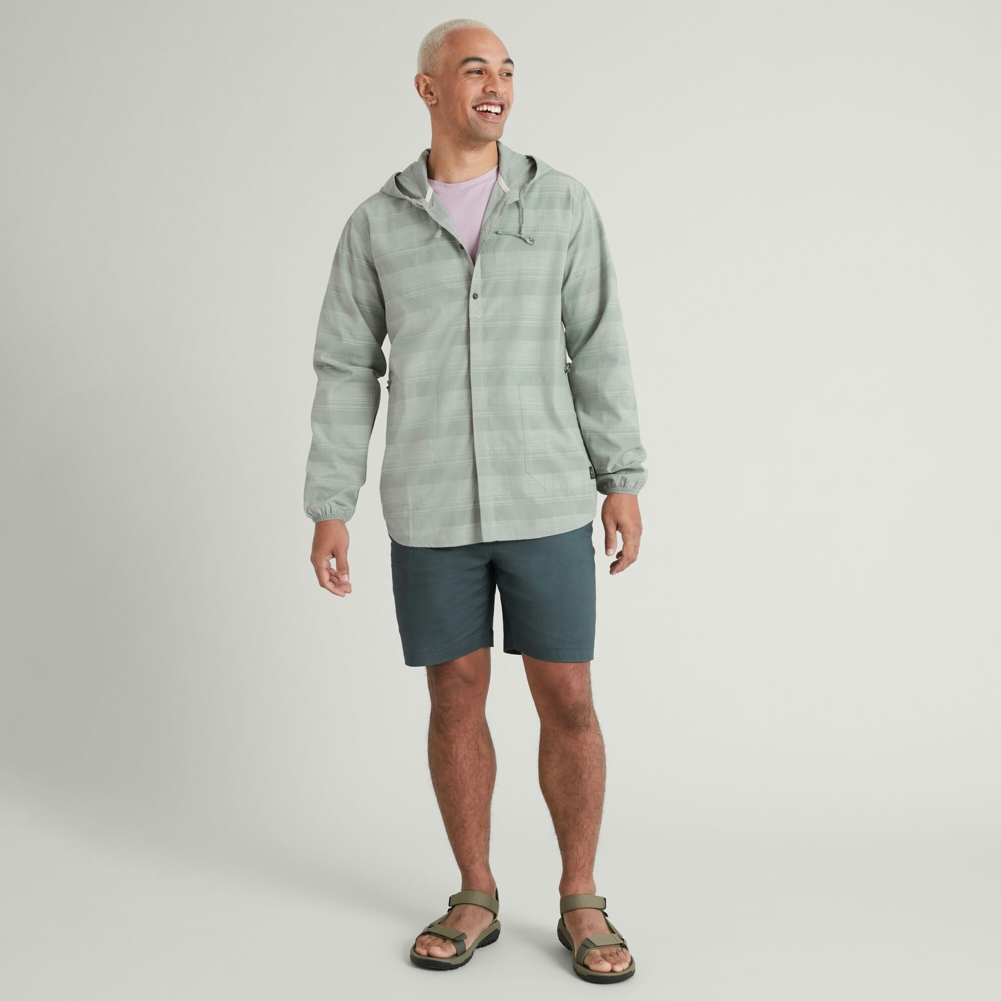 Upf hooded shirt top