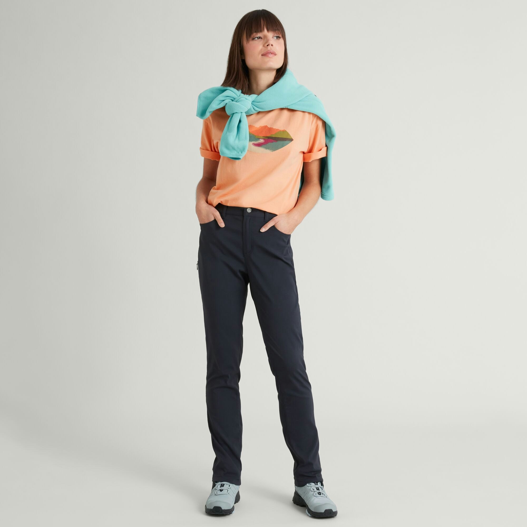 Long length women's pants shop
