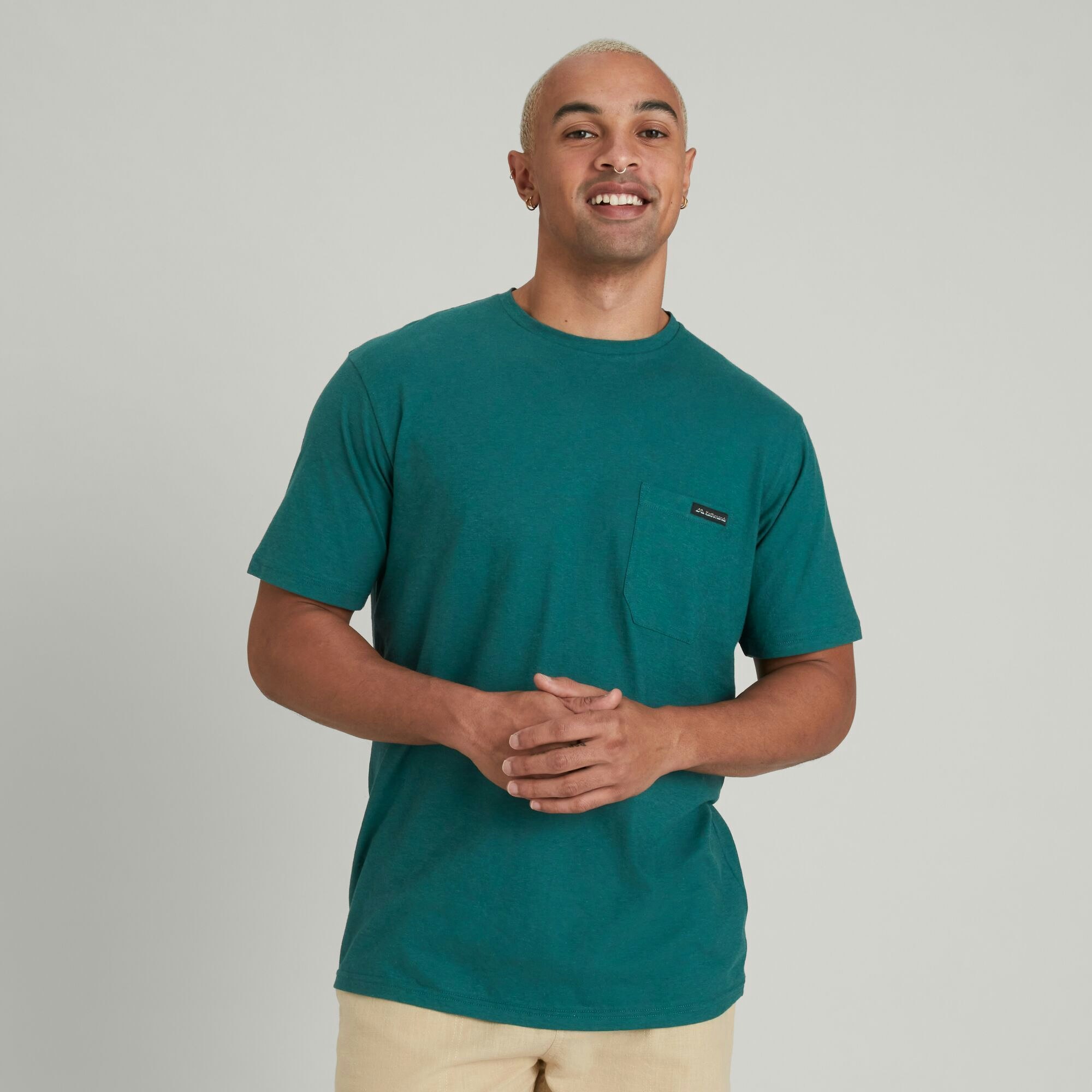 mens solid tee