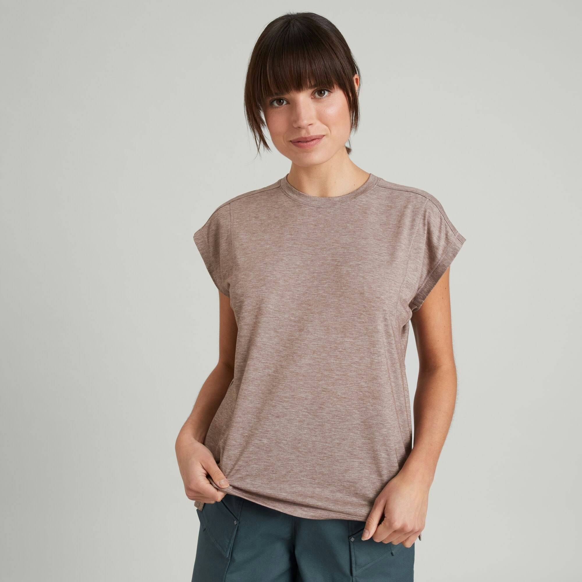 Tee shirts with longer short sleeves shop