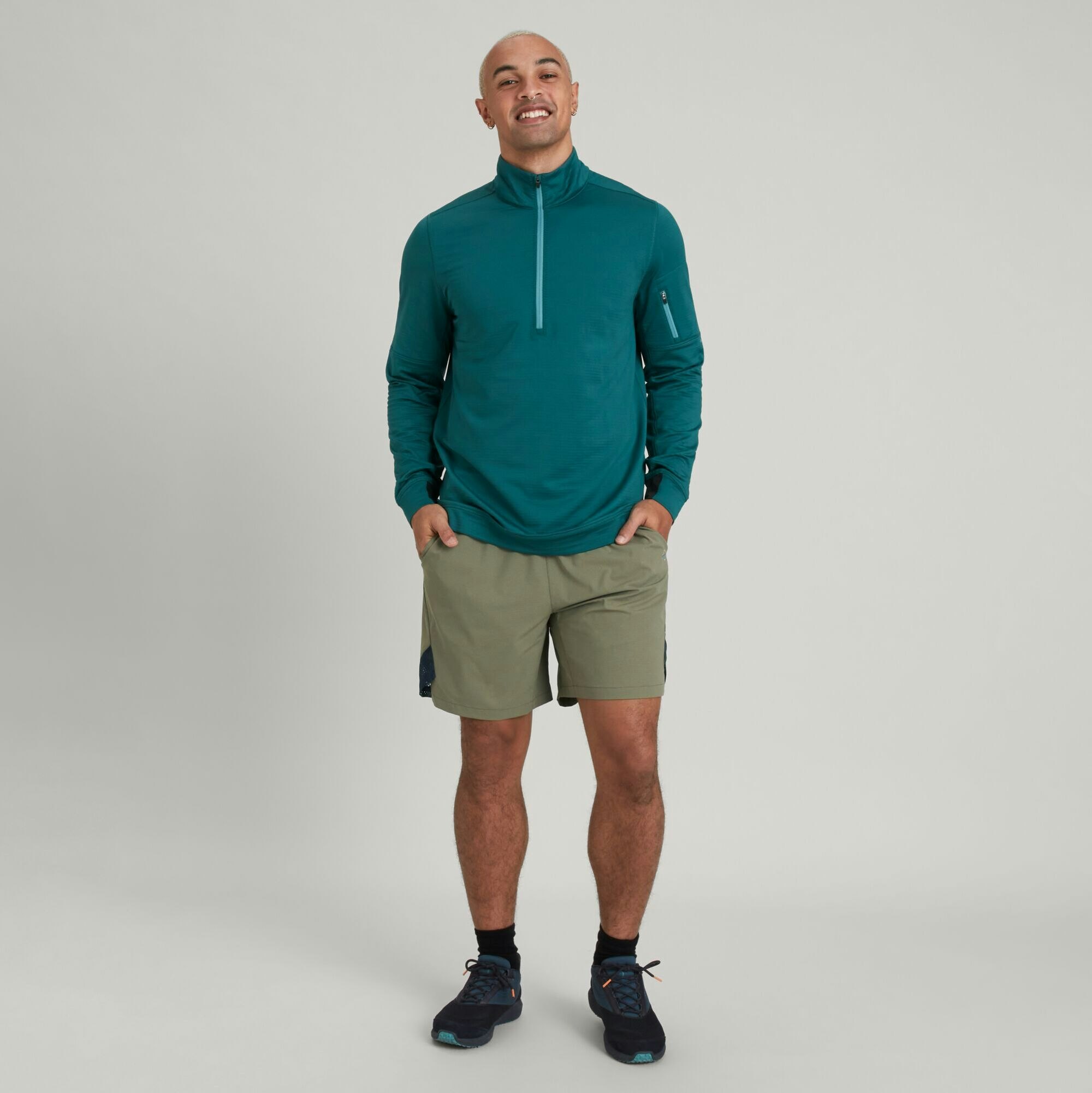 WELL.DER.NESS Play Pull a fermeture eclair 1 4 Homme Kathmandu FR