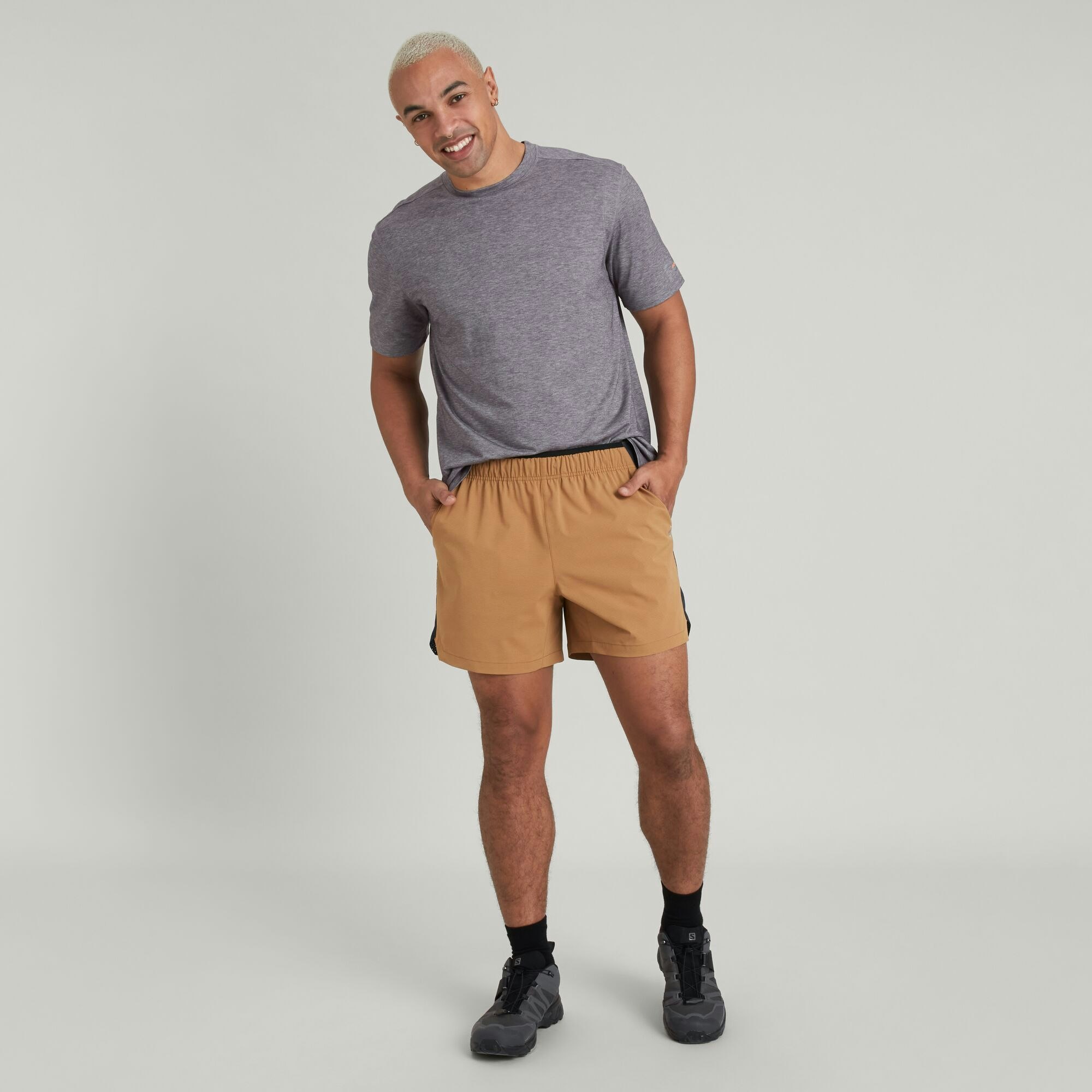 5 inch khaki shorts sales